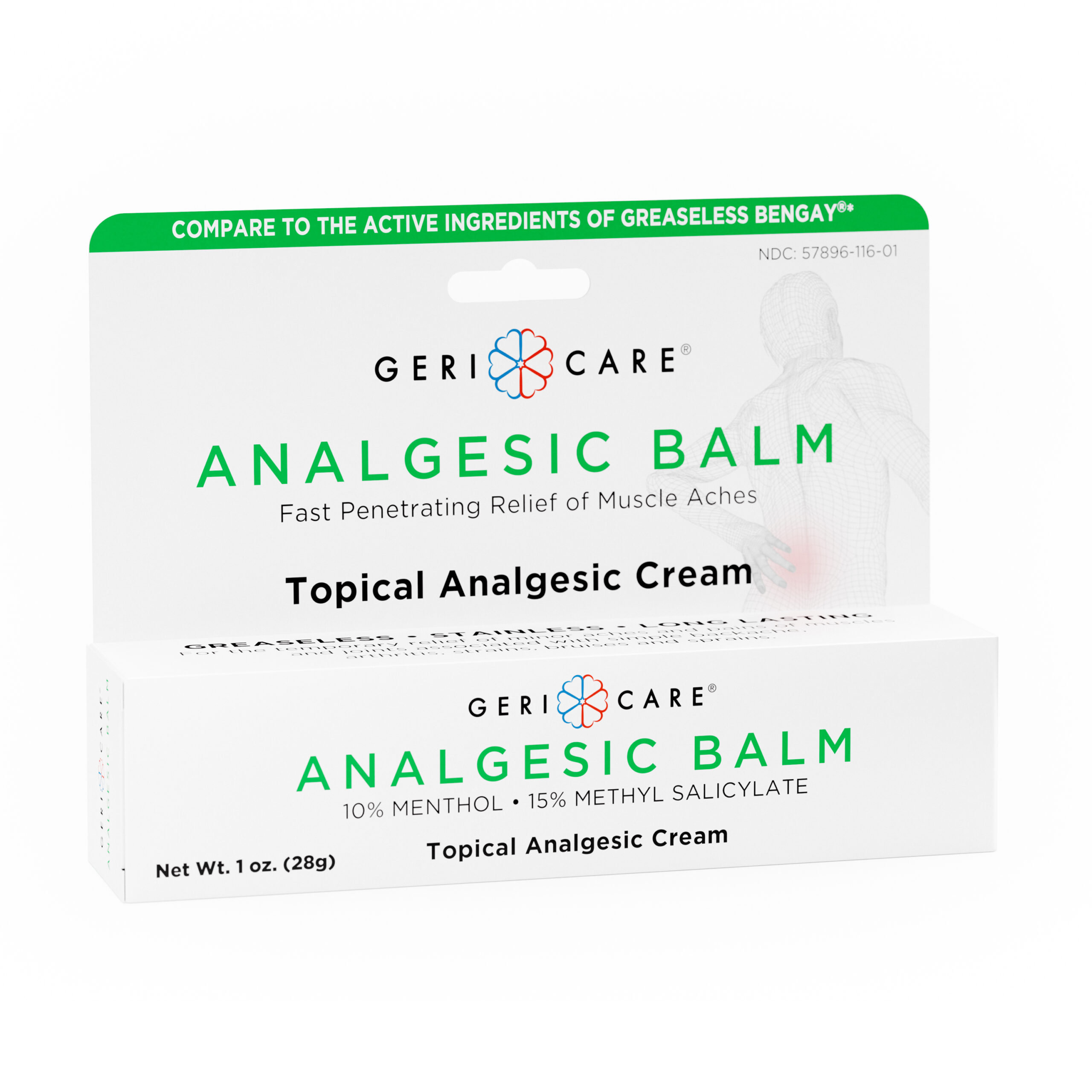 Topical Analgesic Cream – 1oz