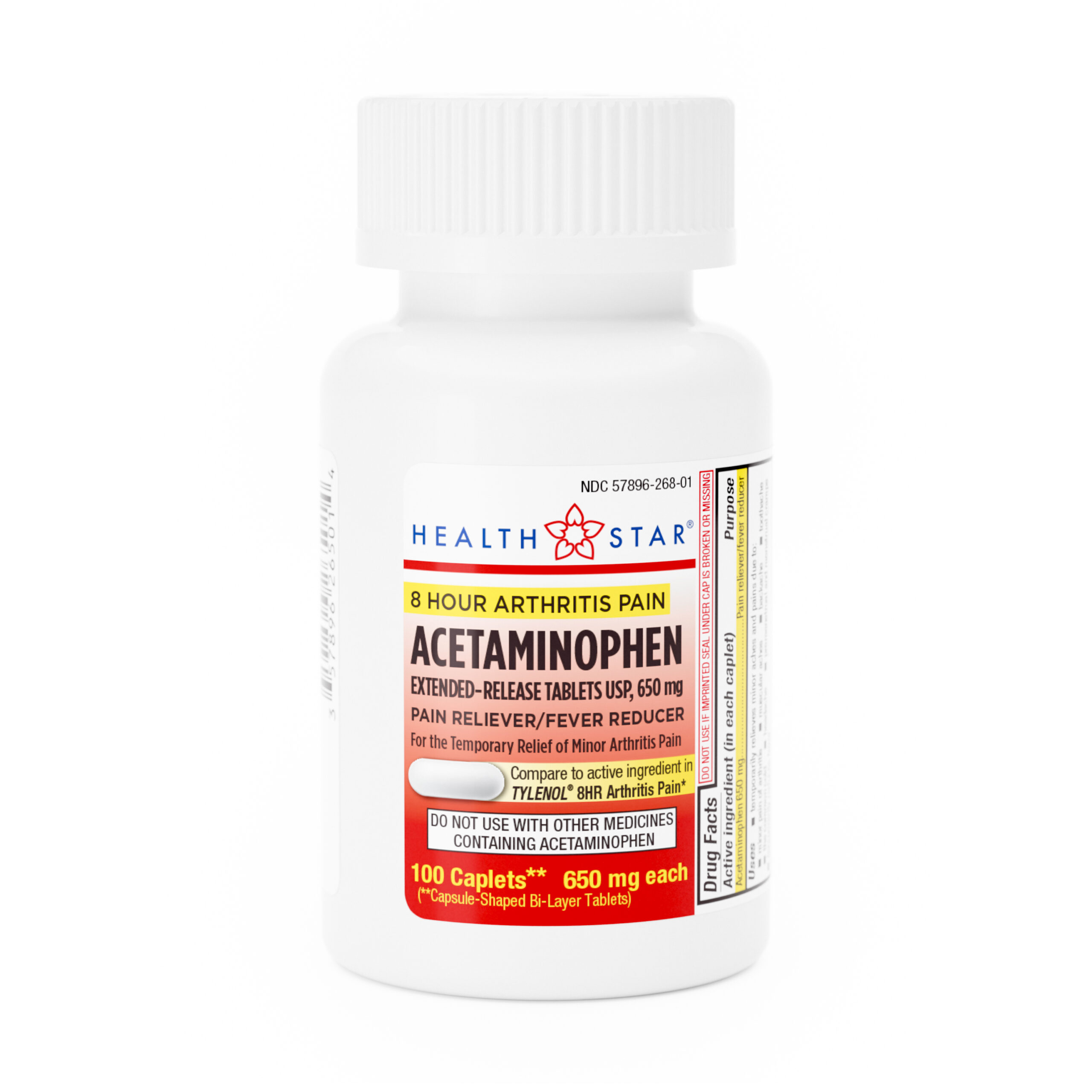 Acetaminophen Arthritis – 100 Caplets