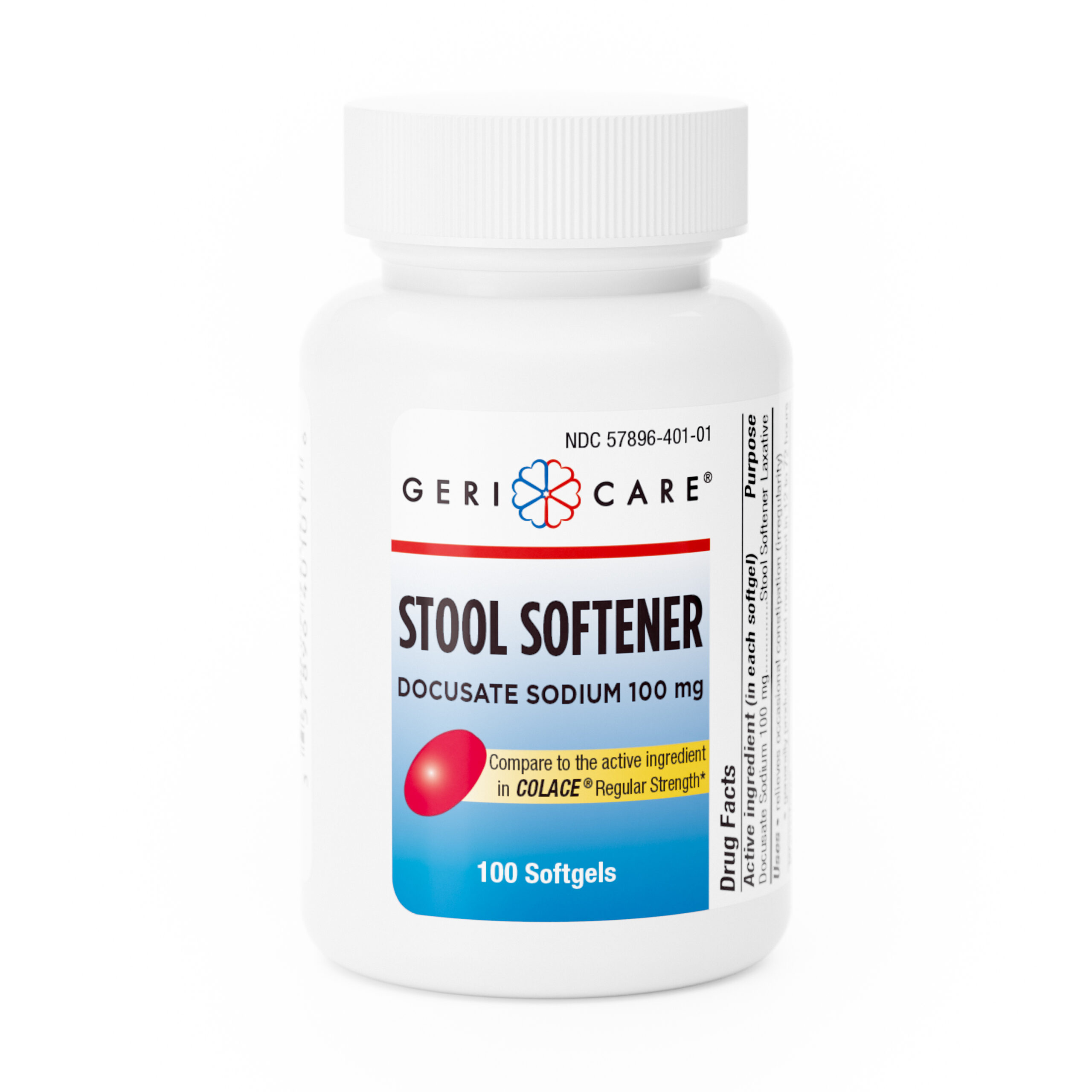 Stool Softener – 100 Softgels