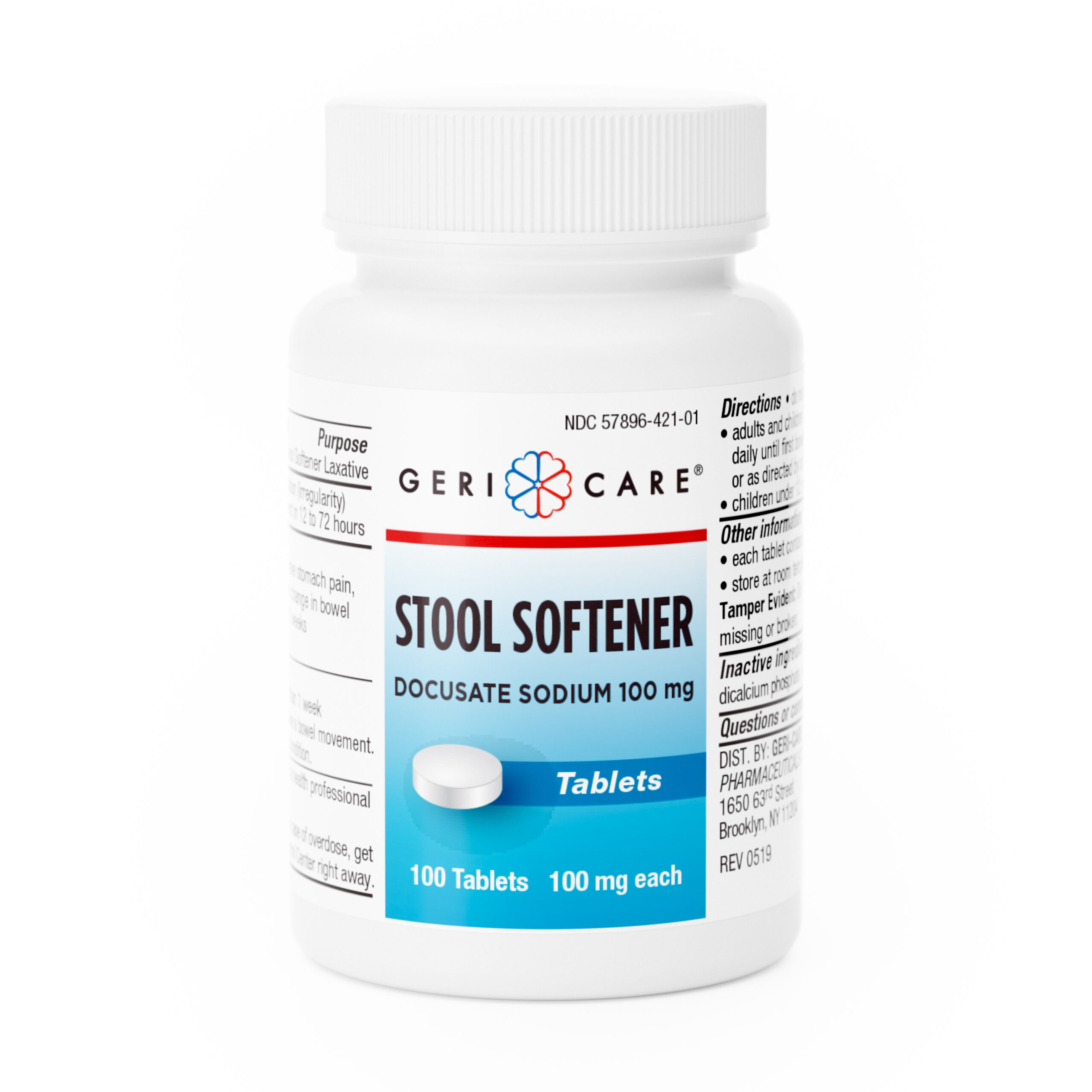 Stool Softener – 100 Tablets