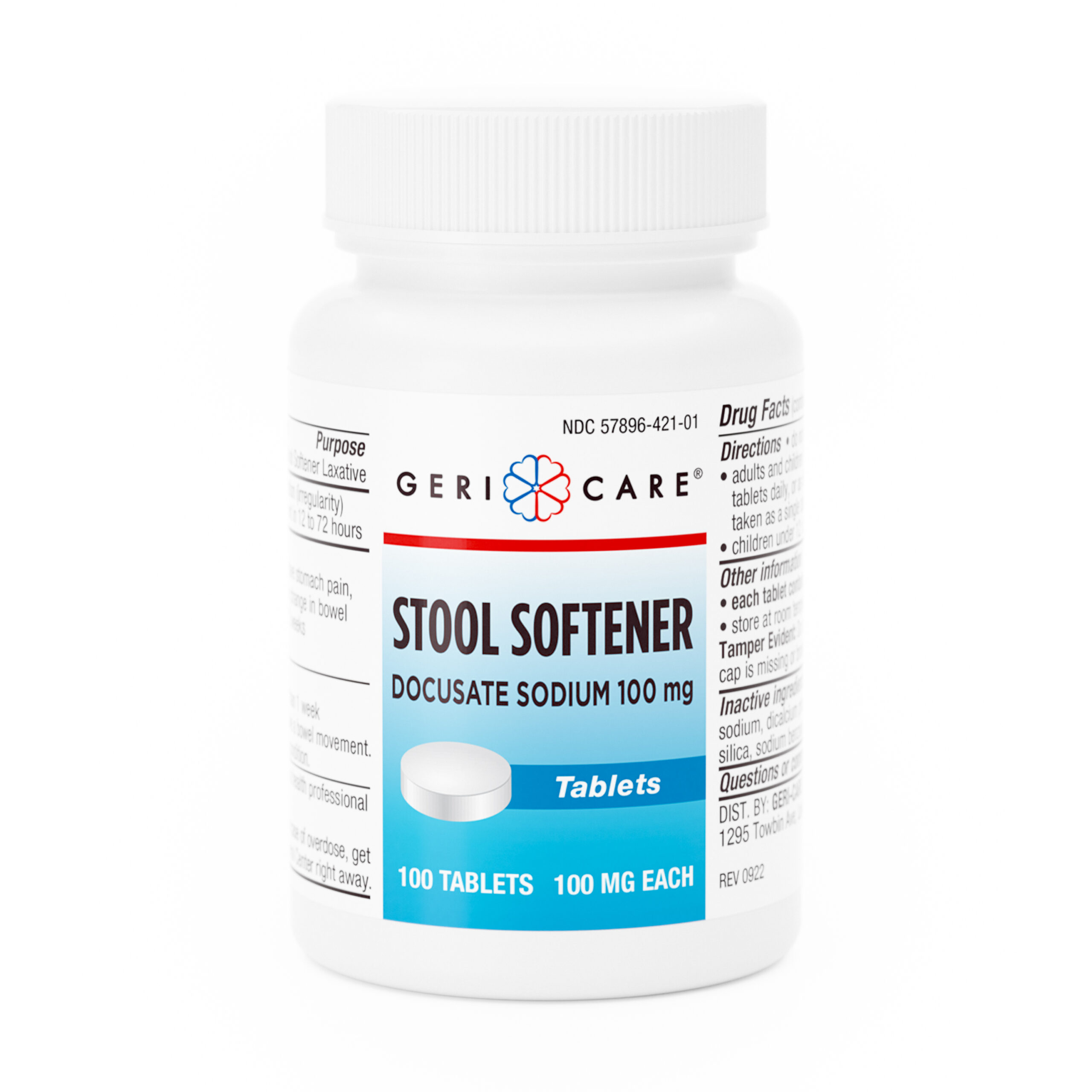 Stool Softener – 100 Tablets