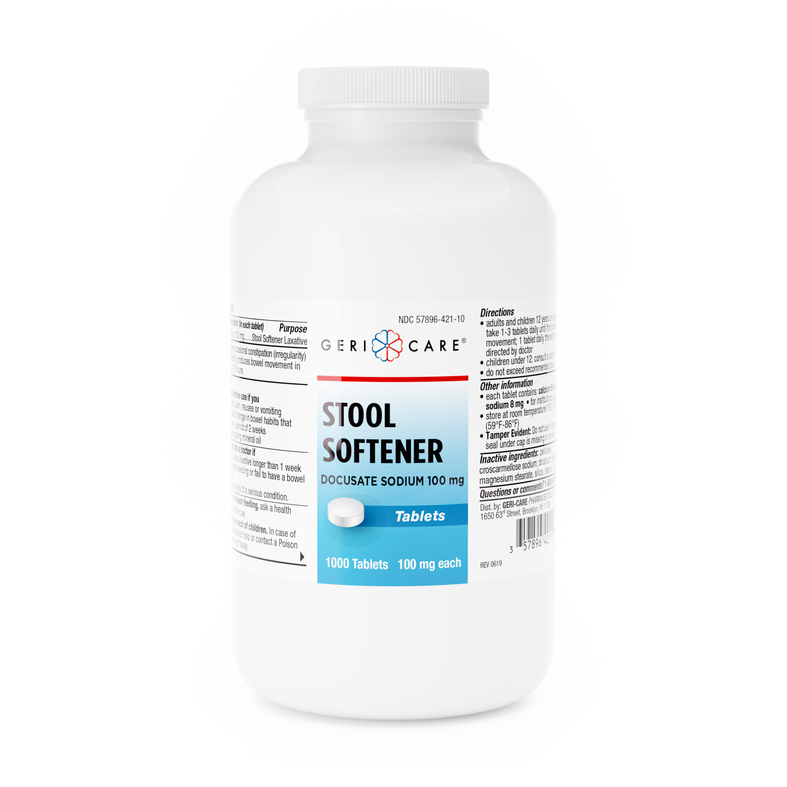 Stool Softener – 1000 Tablets