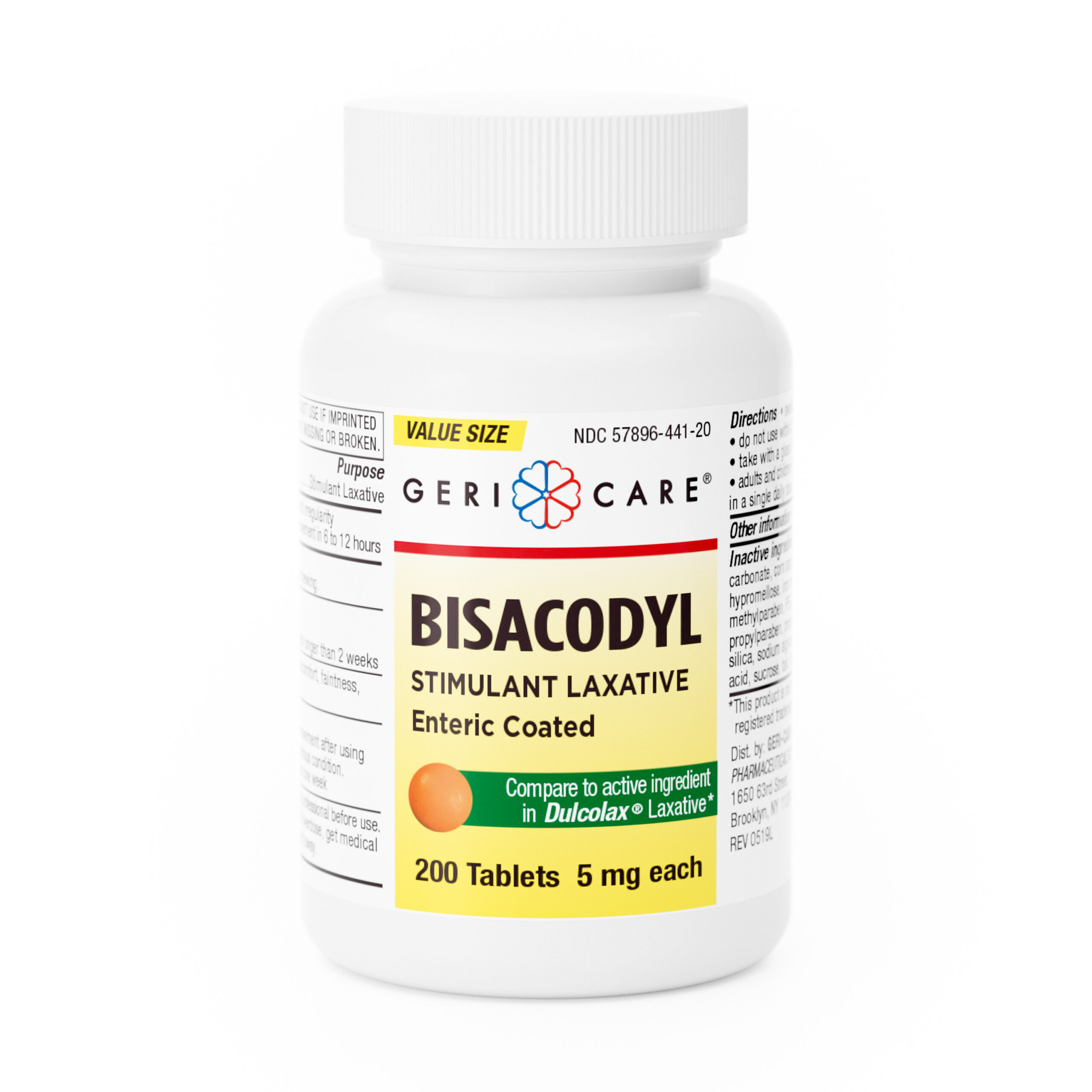 Bisacodyl 5mg – 200 Tablets