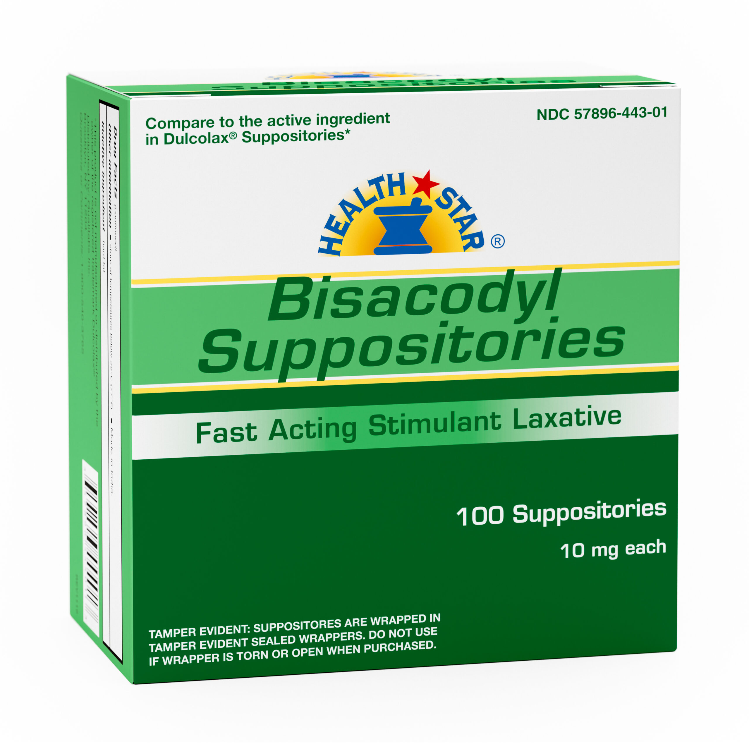 Bisacodyl 10mg – 100 Suppositories