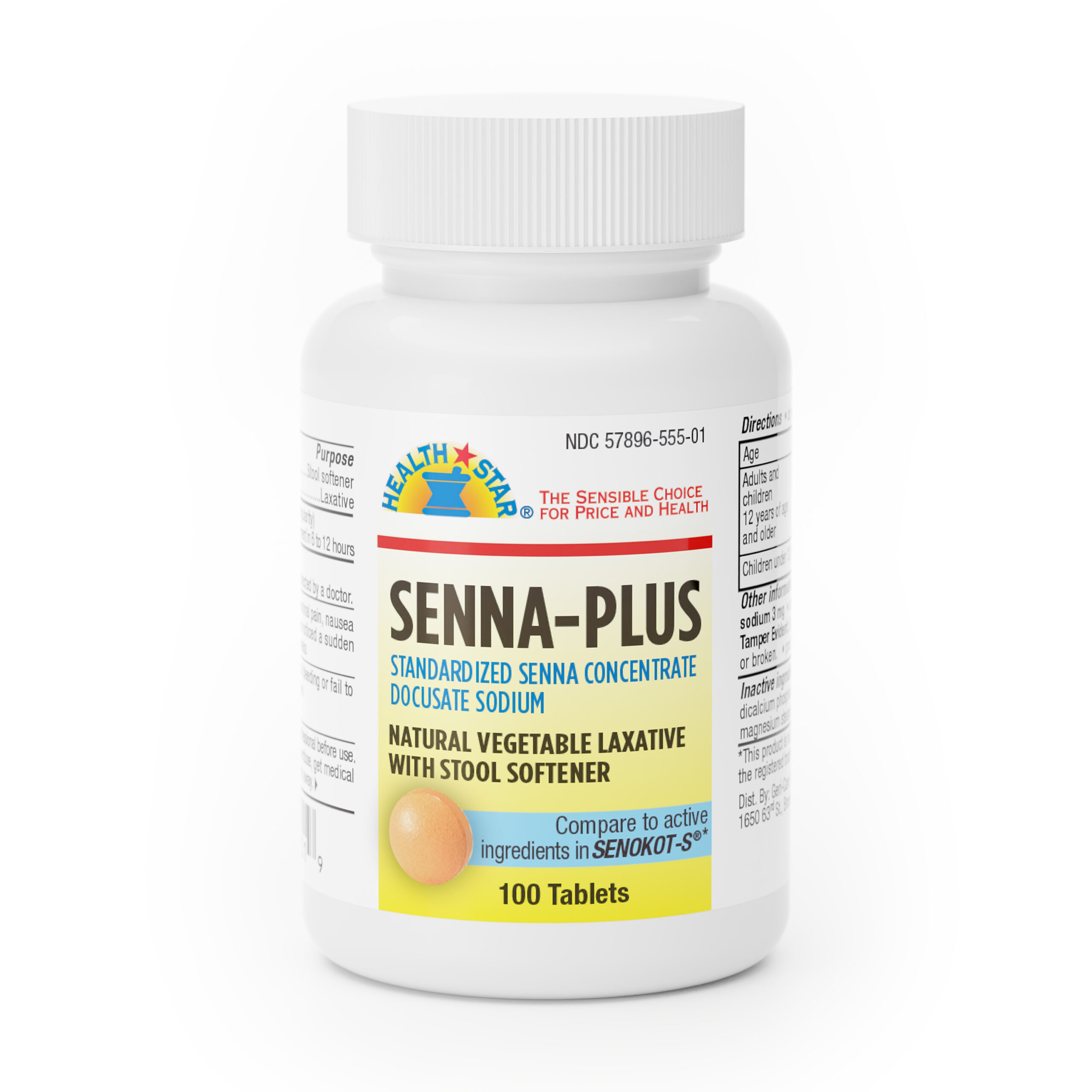 Senna Plus – 100 Tablets