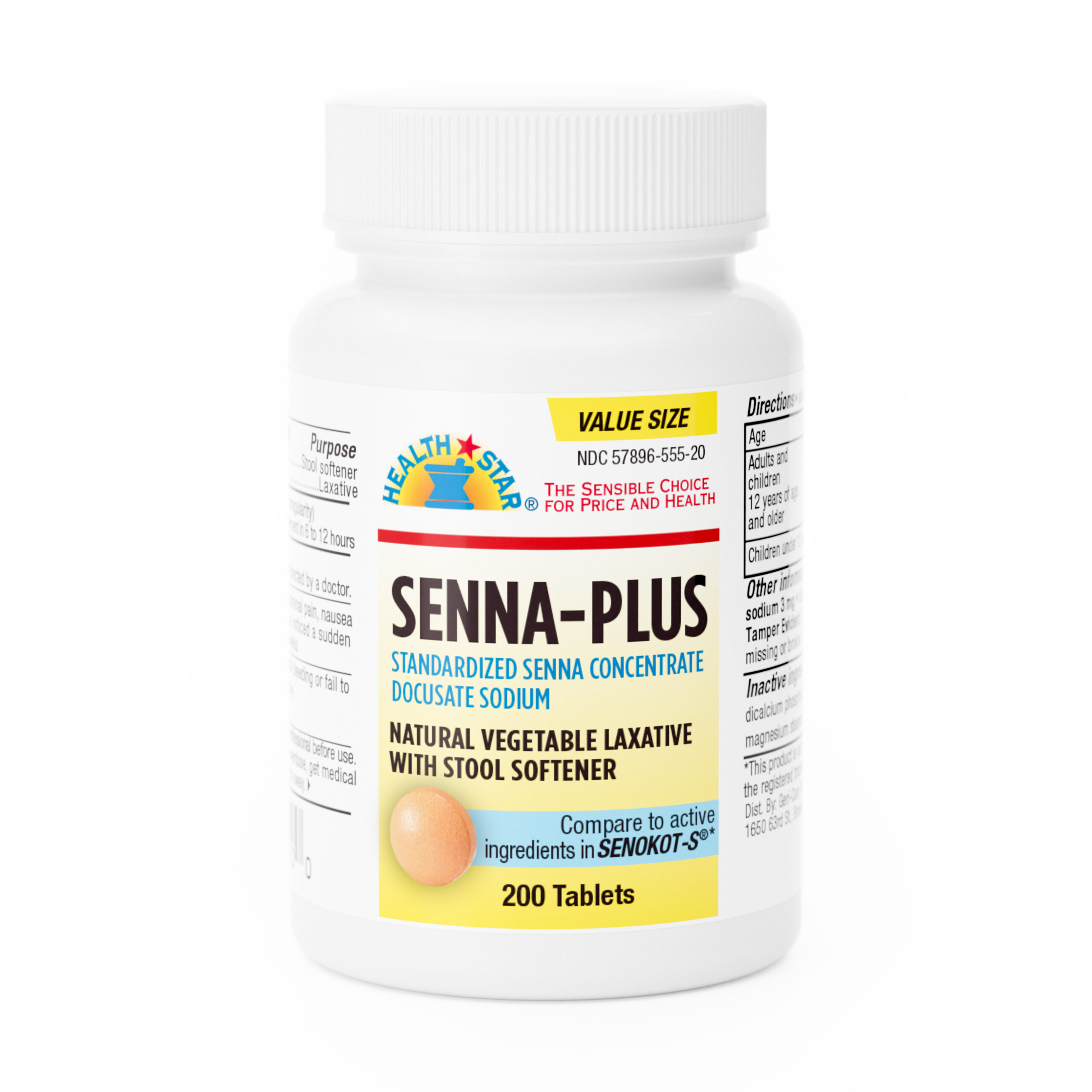 Senna Plus – 200 Tablets