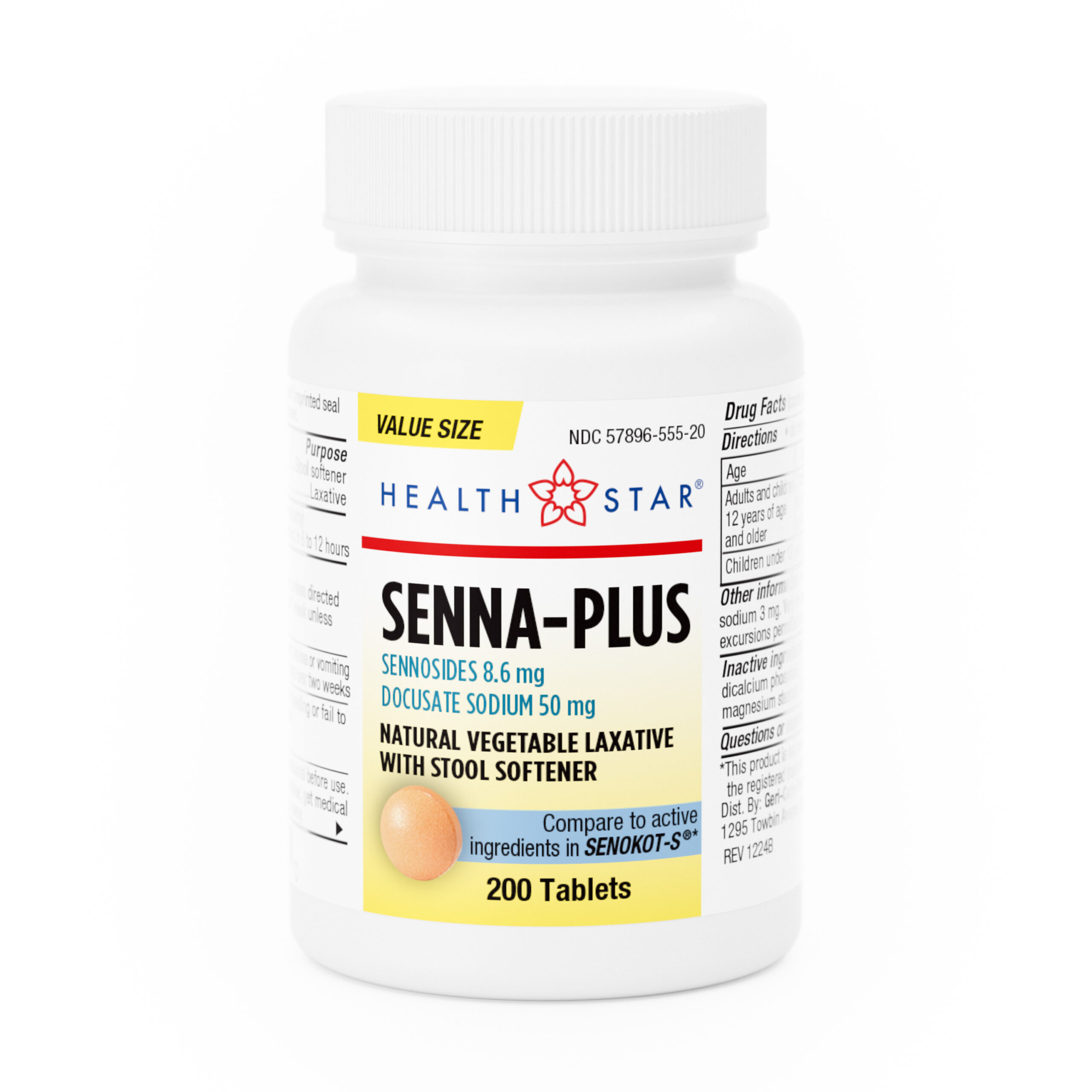 Senna Plus – 200 Tablets