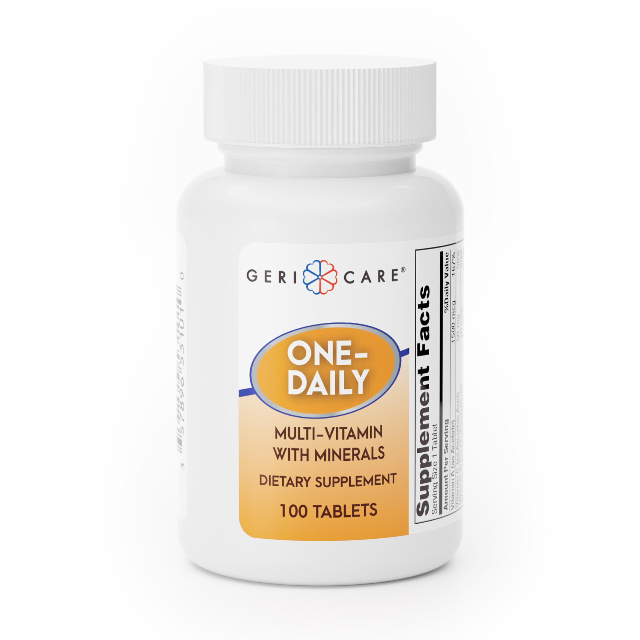 One-Daily Multi-Vitamin + Minerals – 100 Tablets