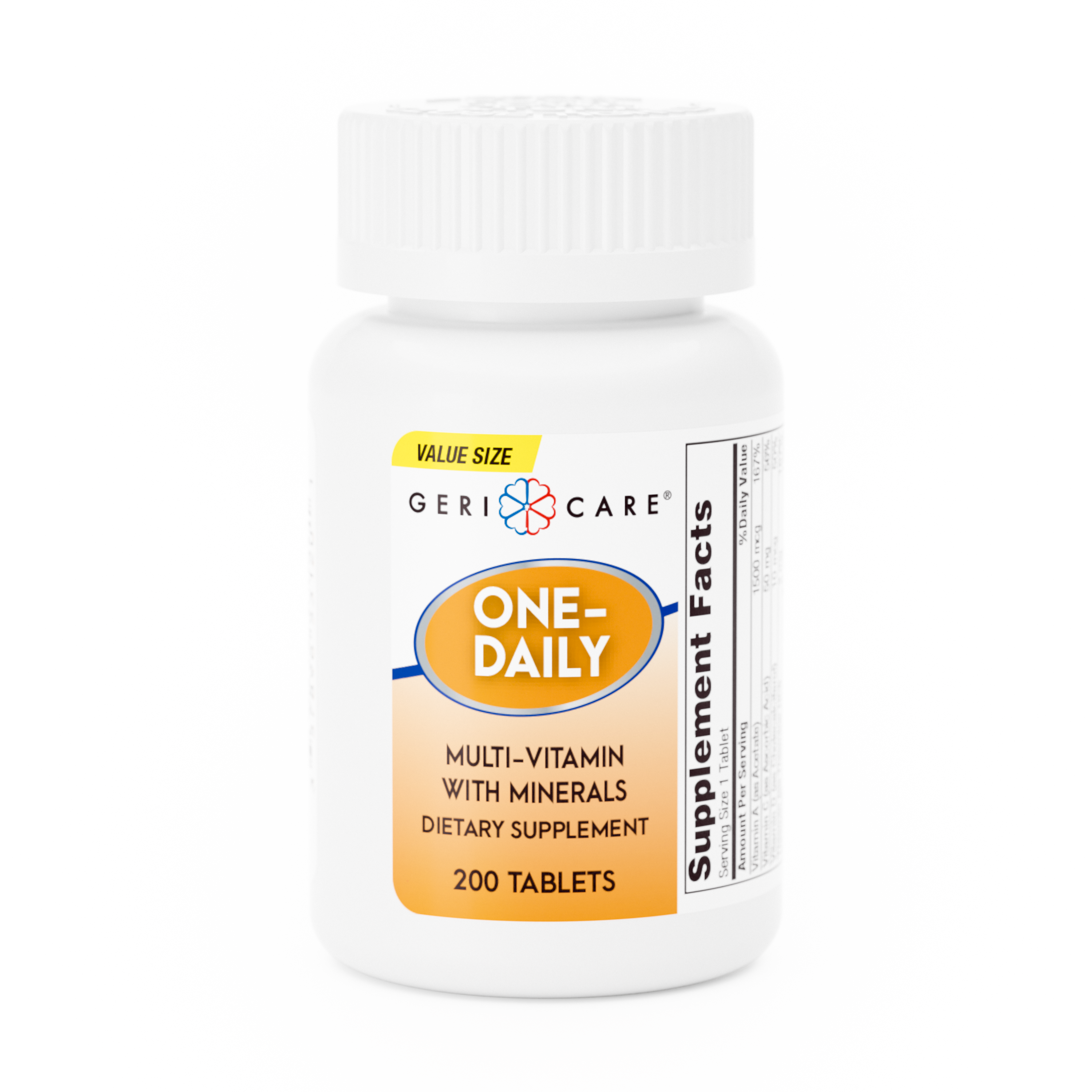 One-Daily Multi-Vitamin + Minerals – 200 Tablets
