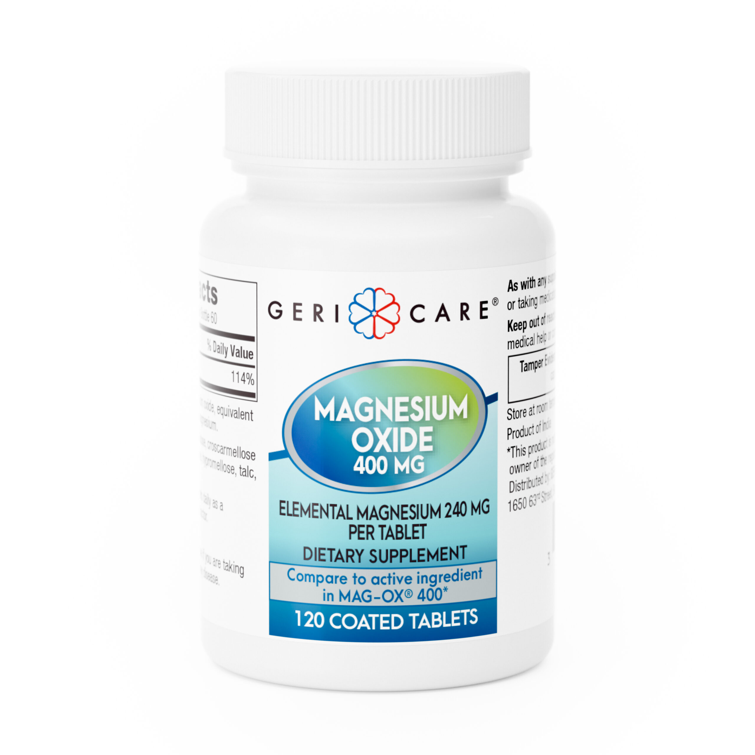 Magnesium Oxide – 120 Tablets