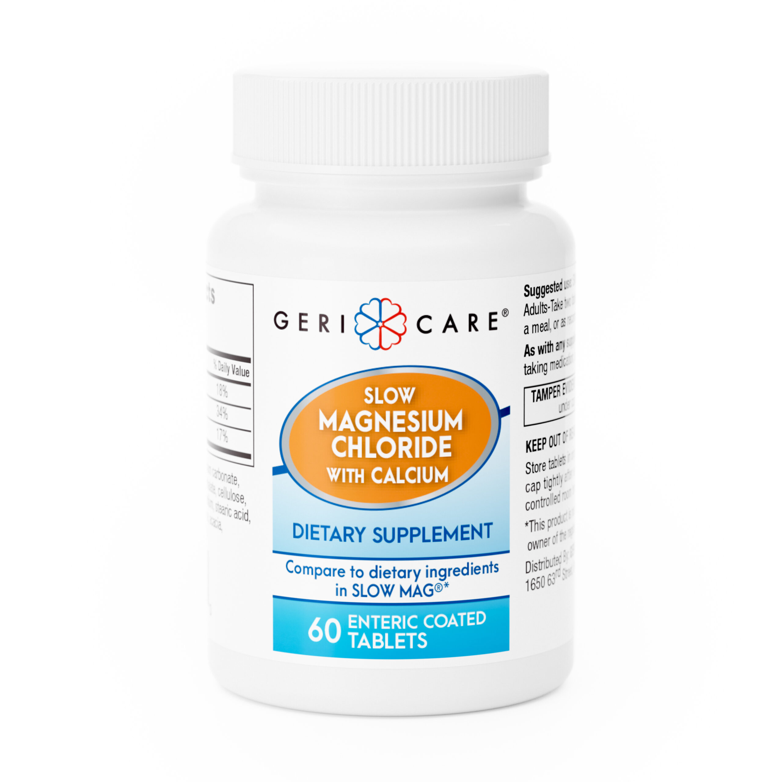 Magnesium Chloride + Calcium – 60 Tablets