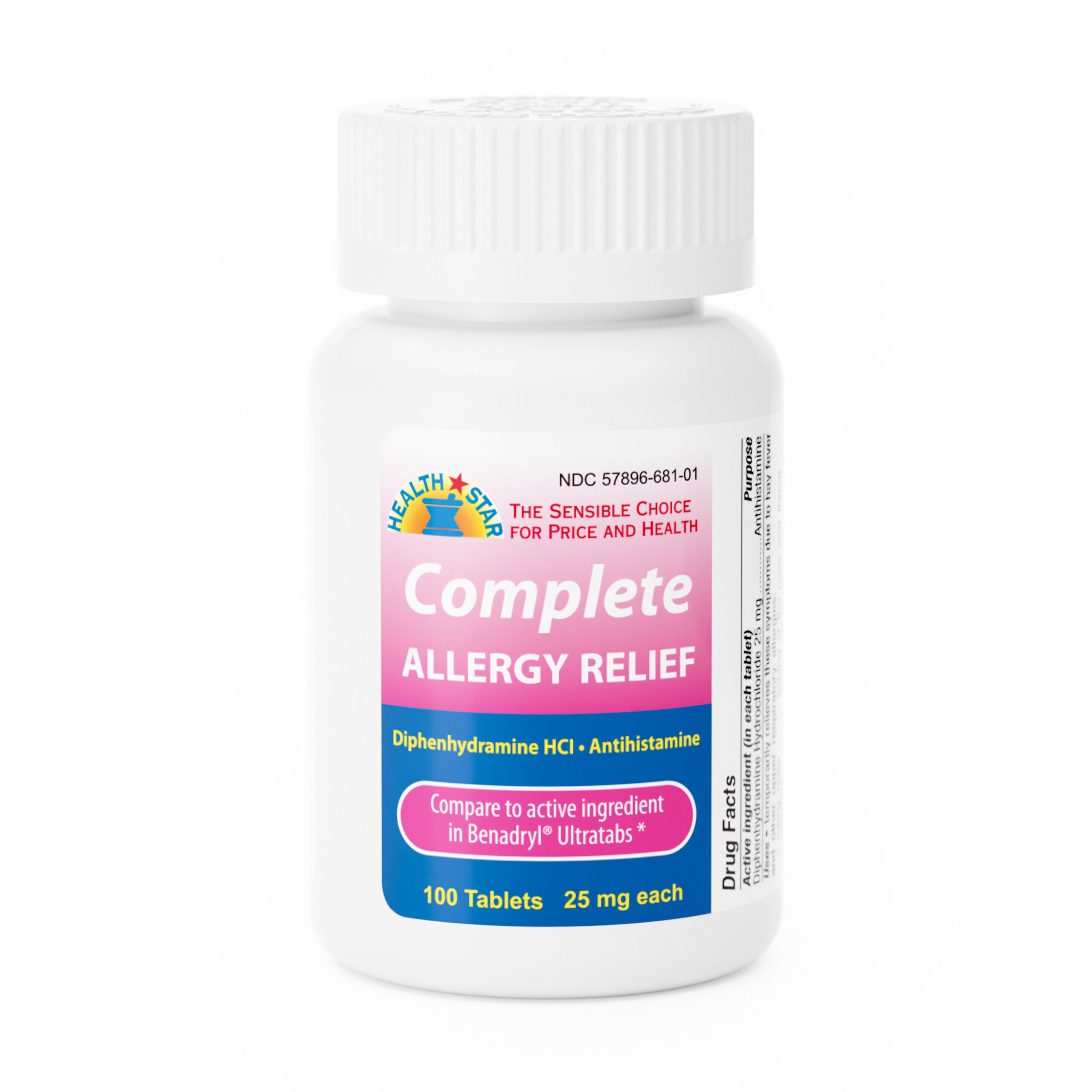 Complete Allergy Relief – 100 Tablets