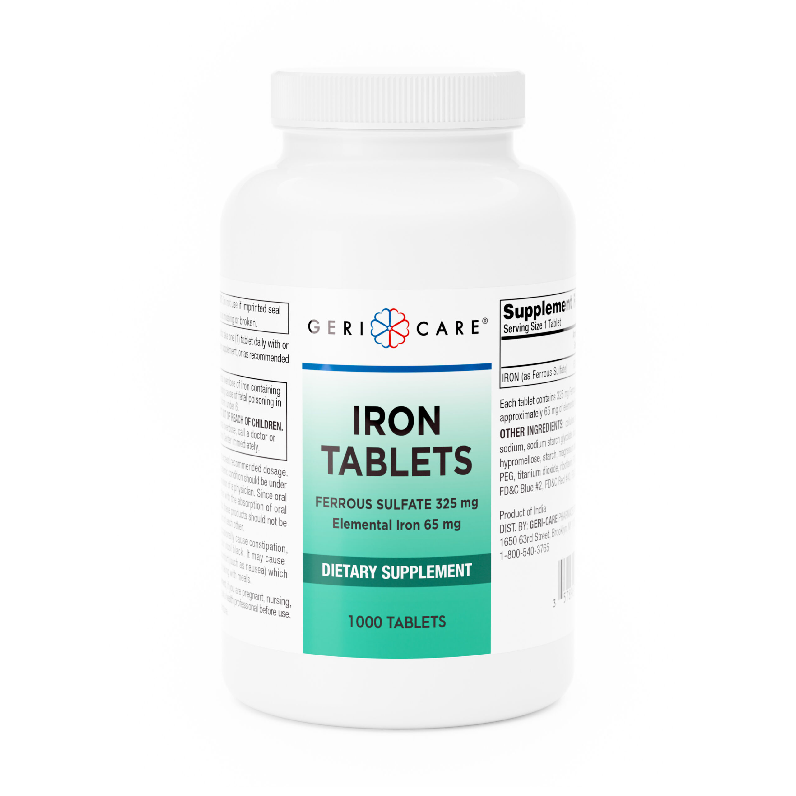 Iron Supplement – 1000 Tablets