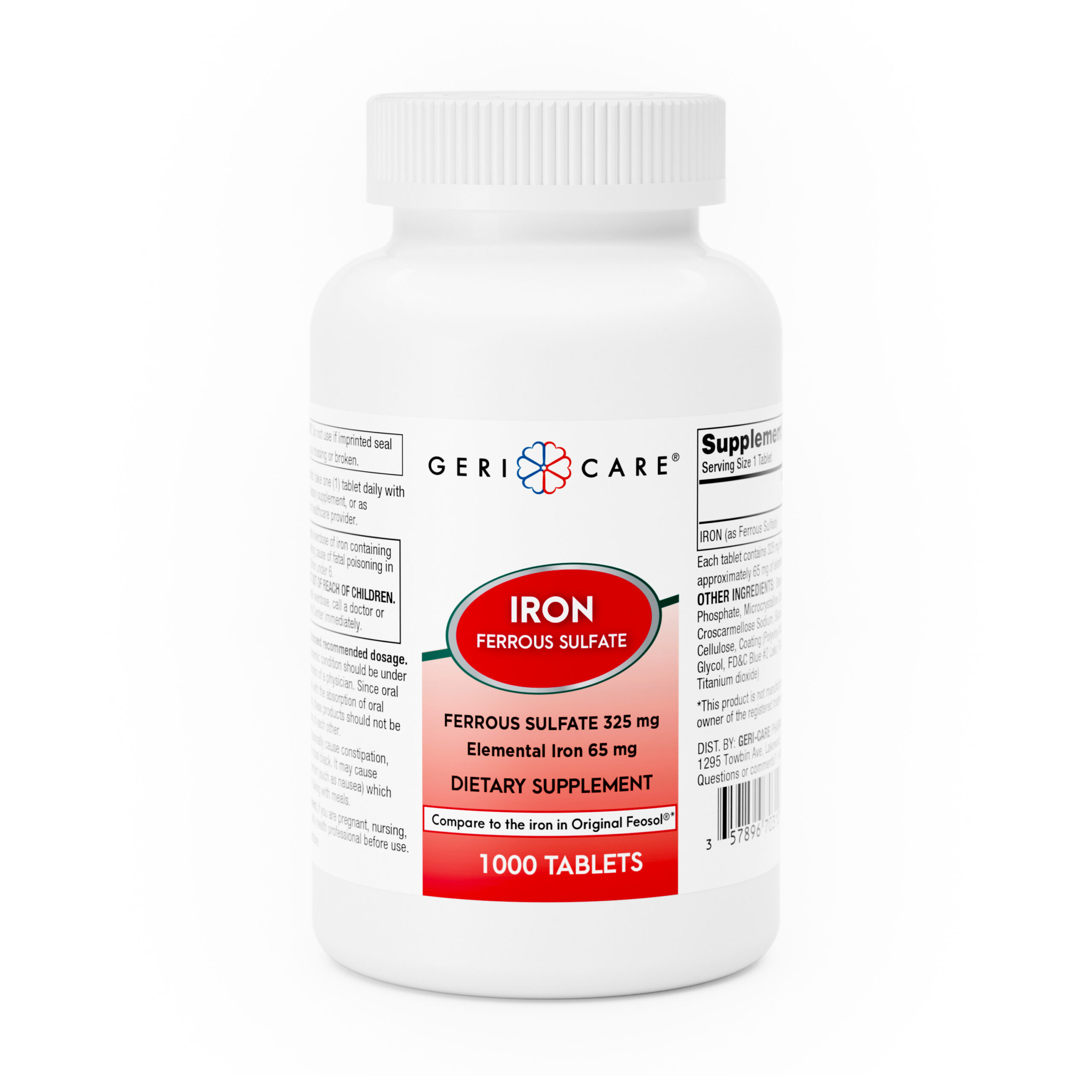 Iron Supplement – 1000 Tablets