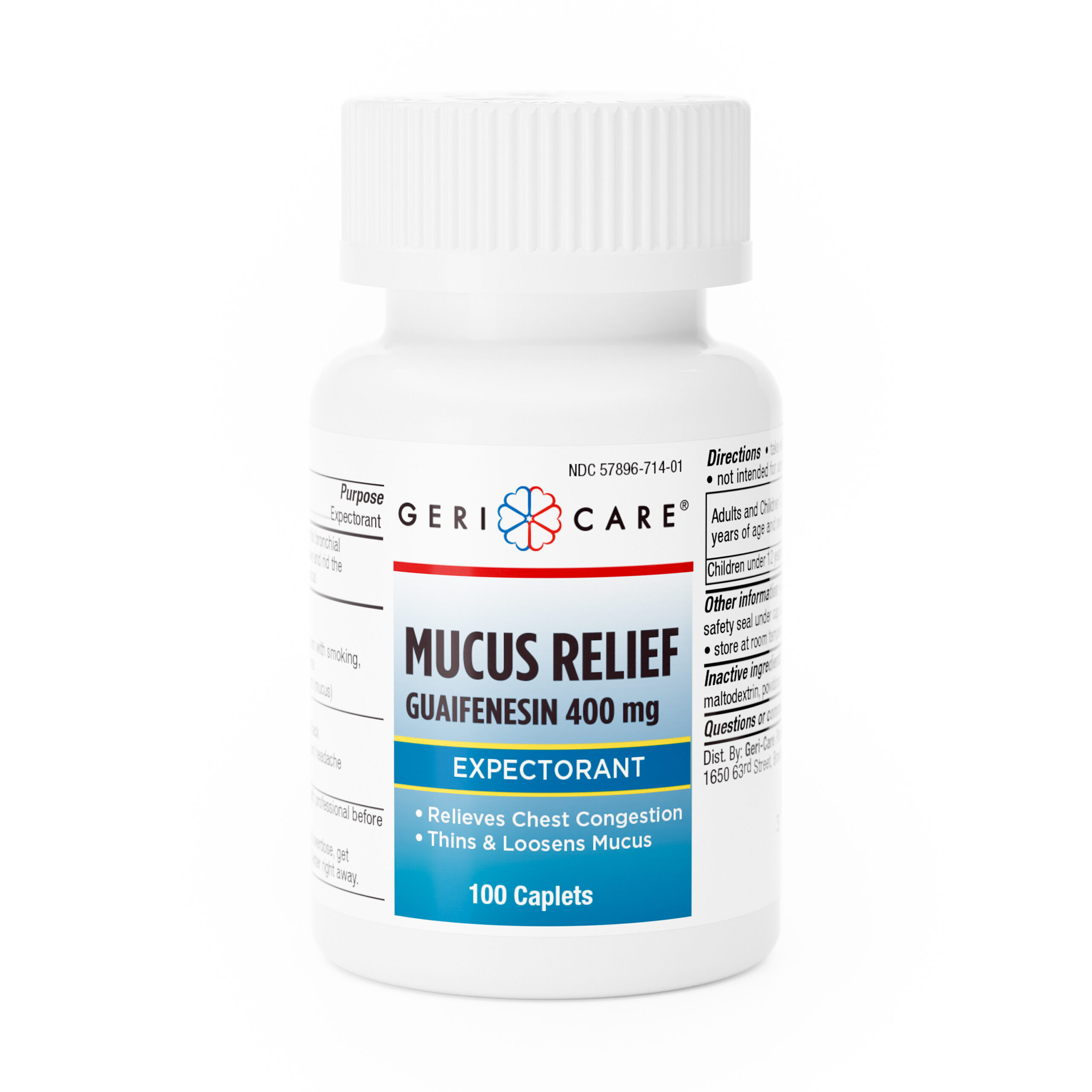 Mucus Relief – 100 Caplets