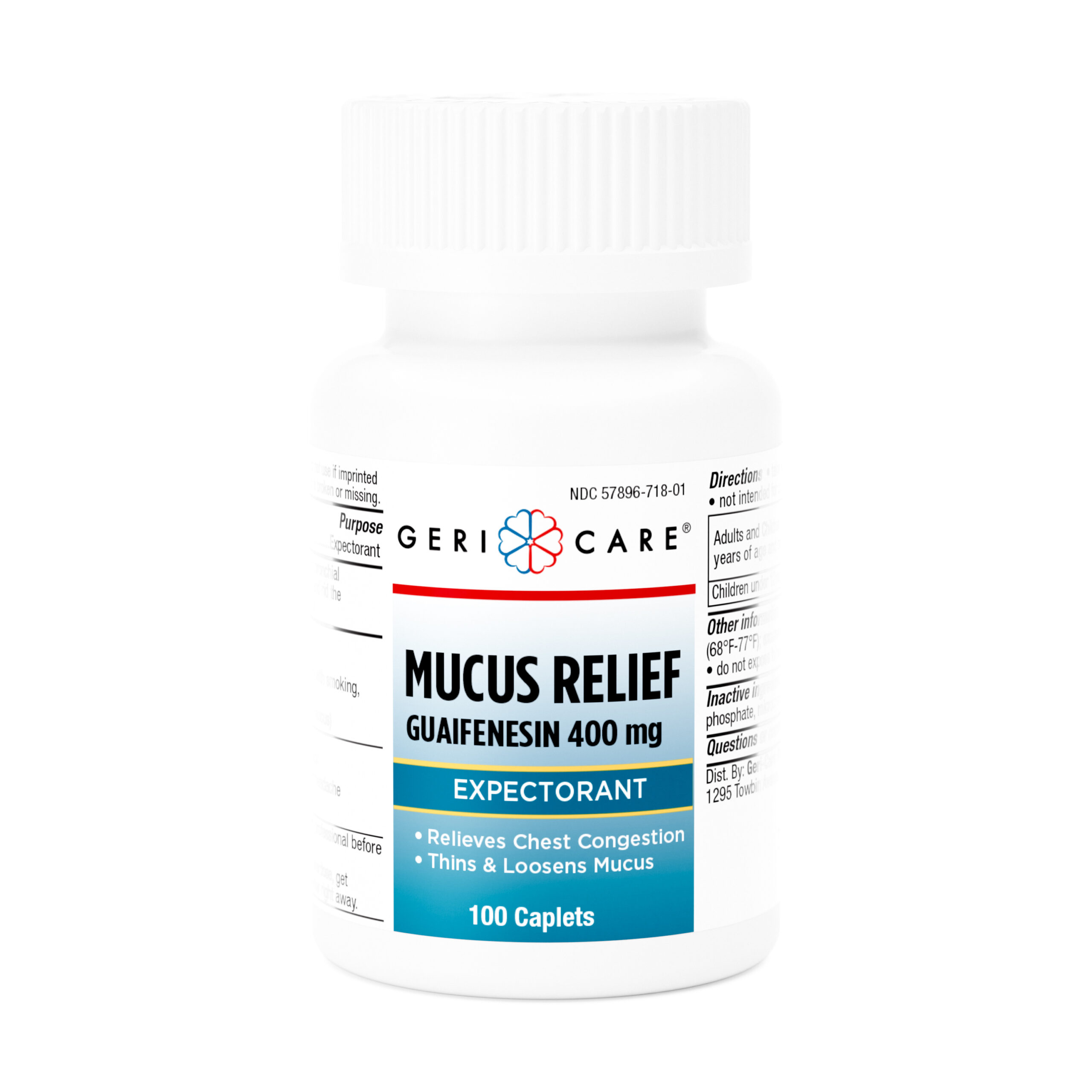 Mucus Relief – 100 Caplets