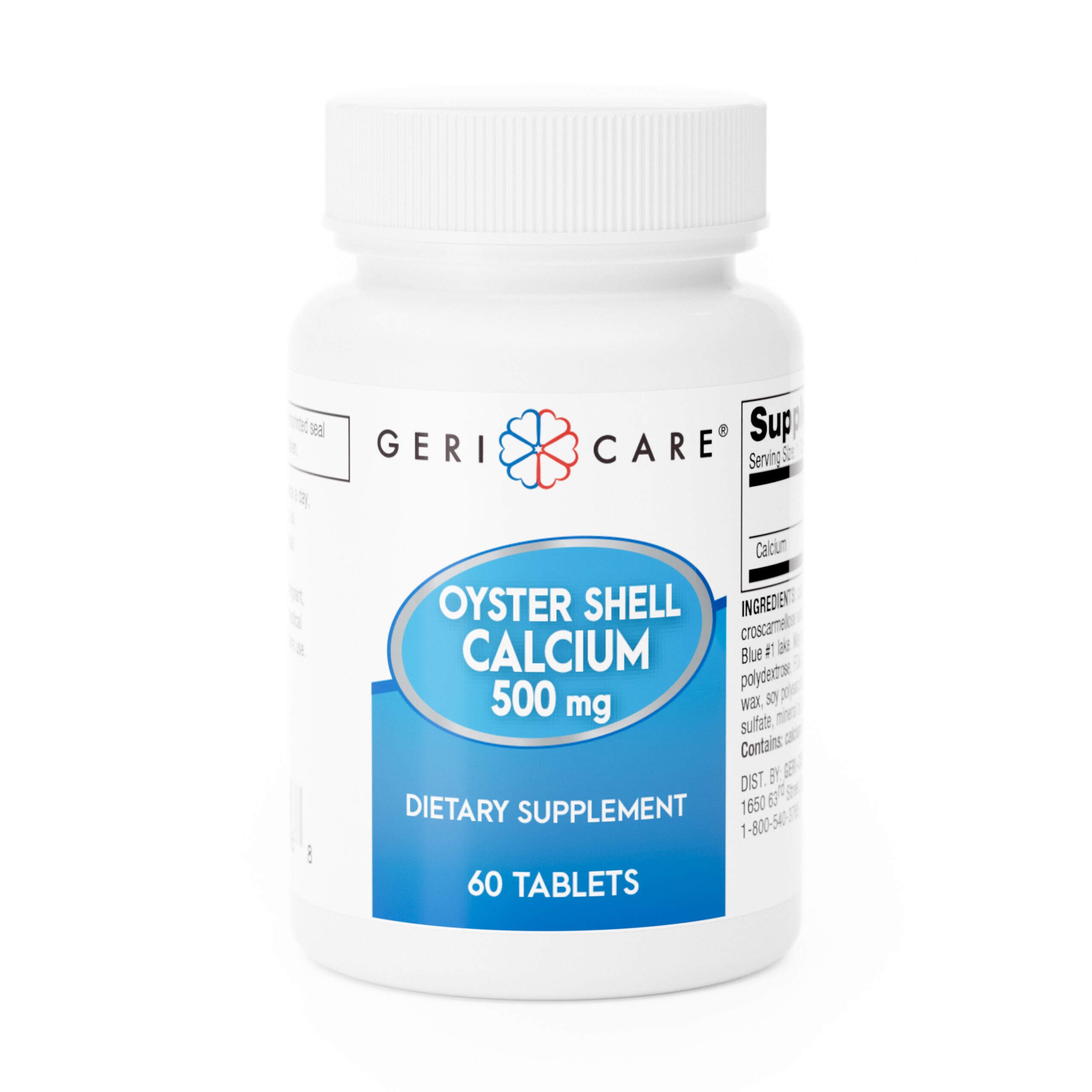 Oyster Shell Calcium 500mg – 60 Tablets