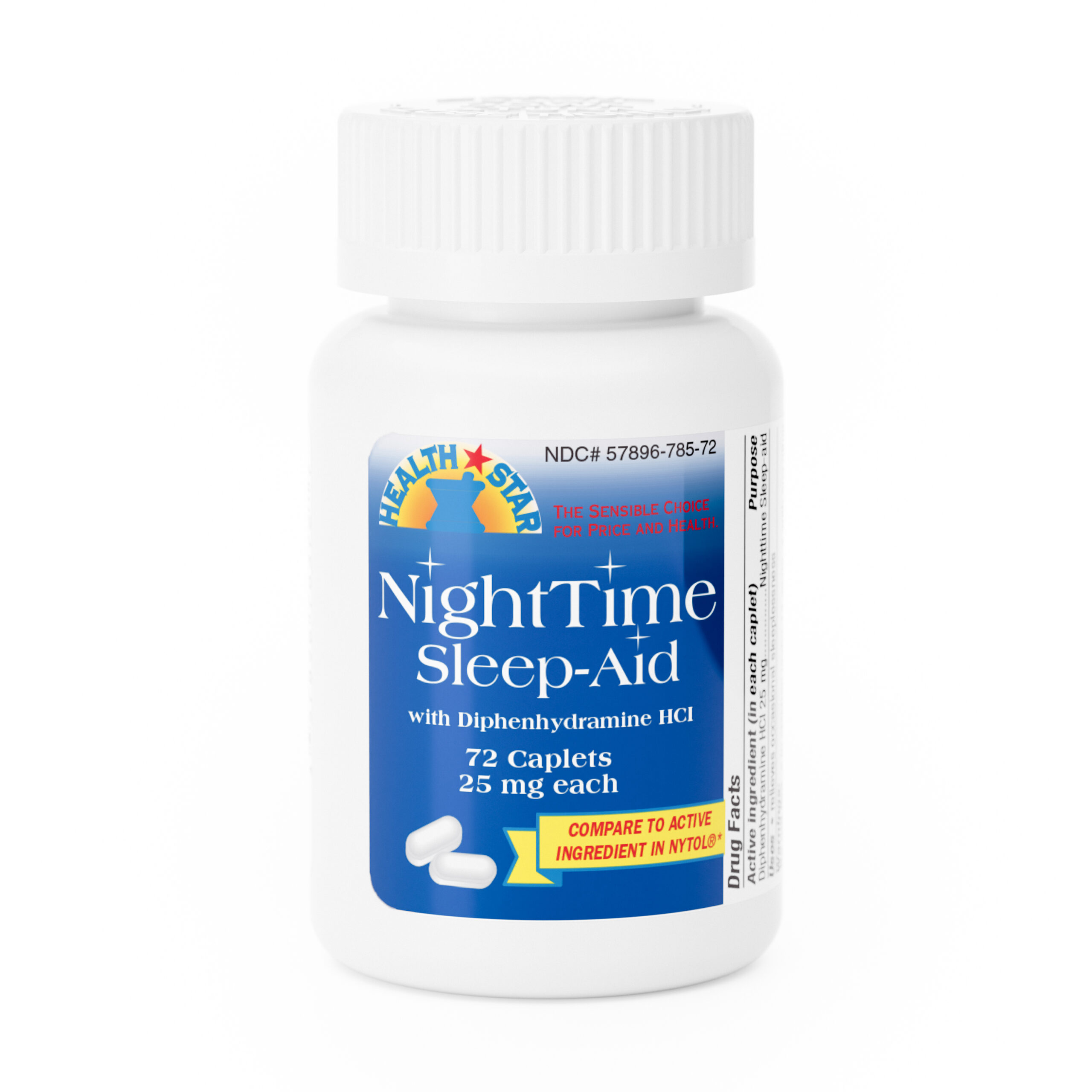 NightTime Sleep-Aid – 72 Tablets