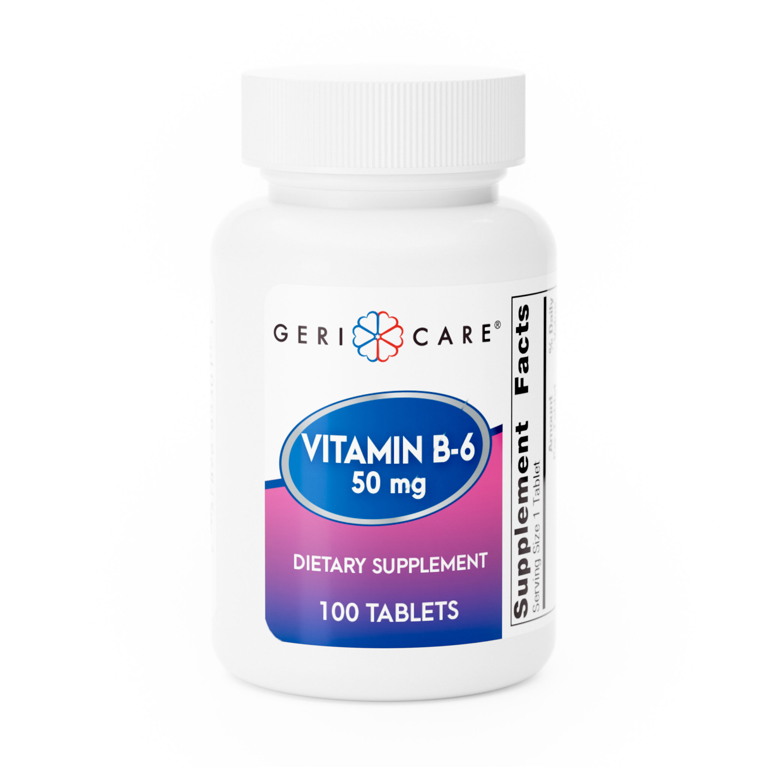 Vitamin B-6 50mg – 100 Tablets