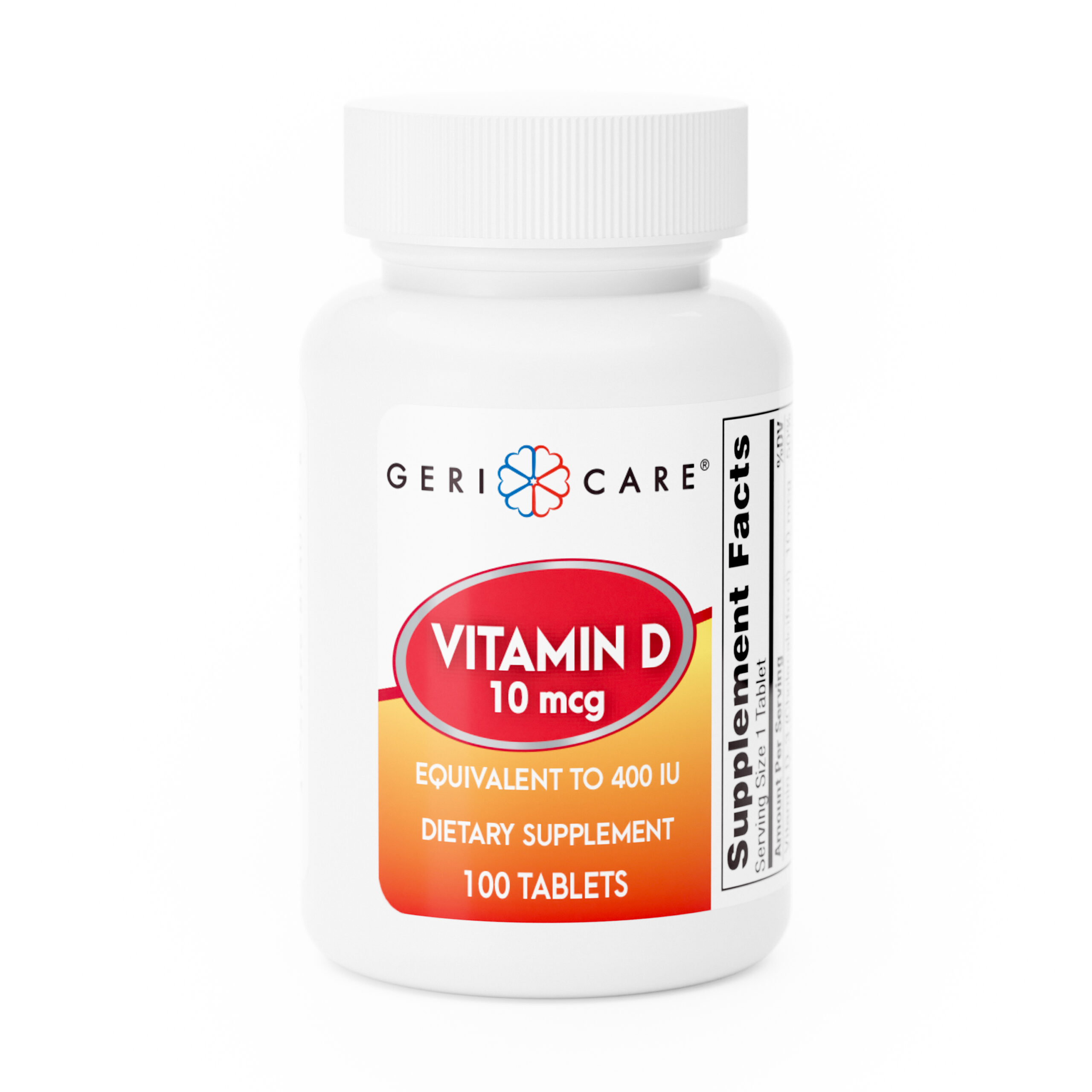 Vitamin D 10mcg – 100 Tablets