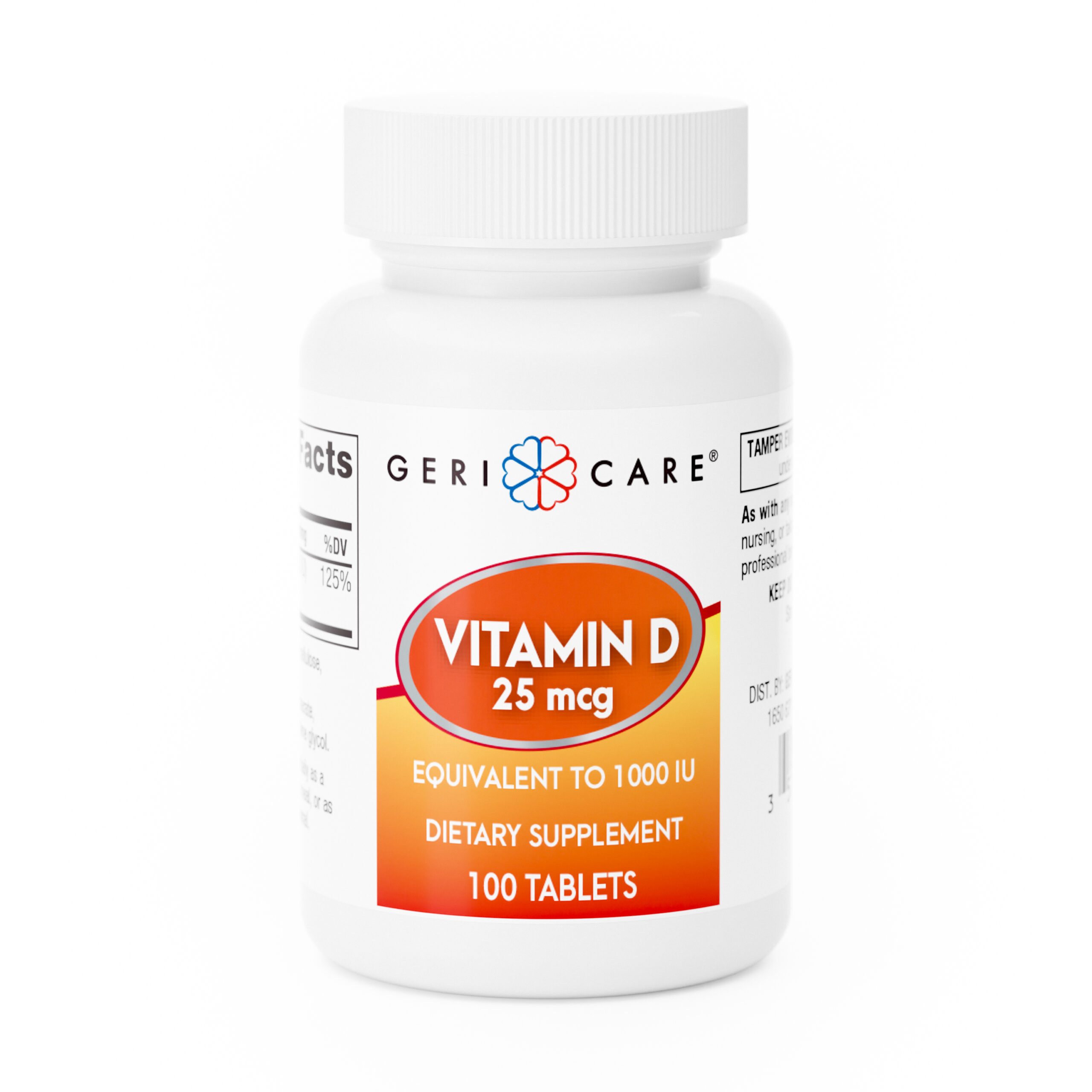 Vitamin D 25mcg – 100 Tablets