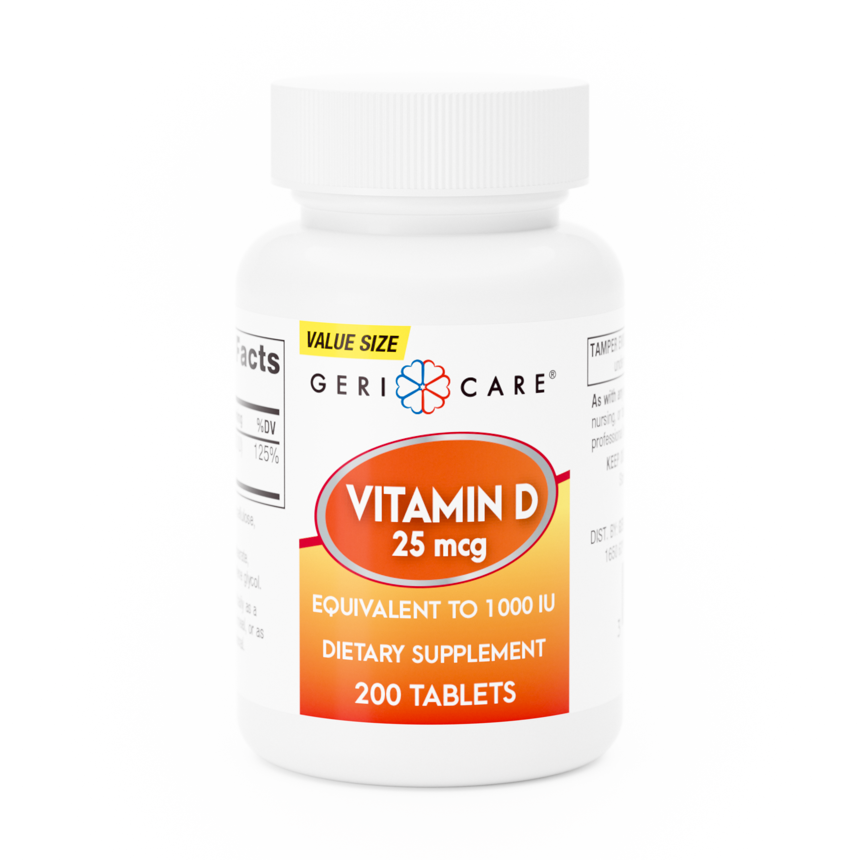 Vitamin D 25mcg – 200 Tablets