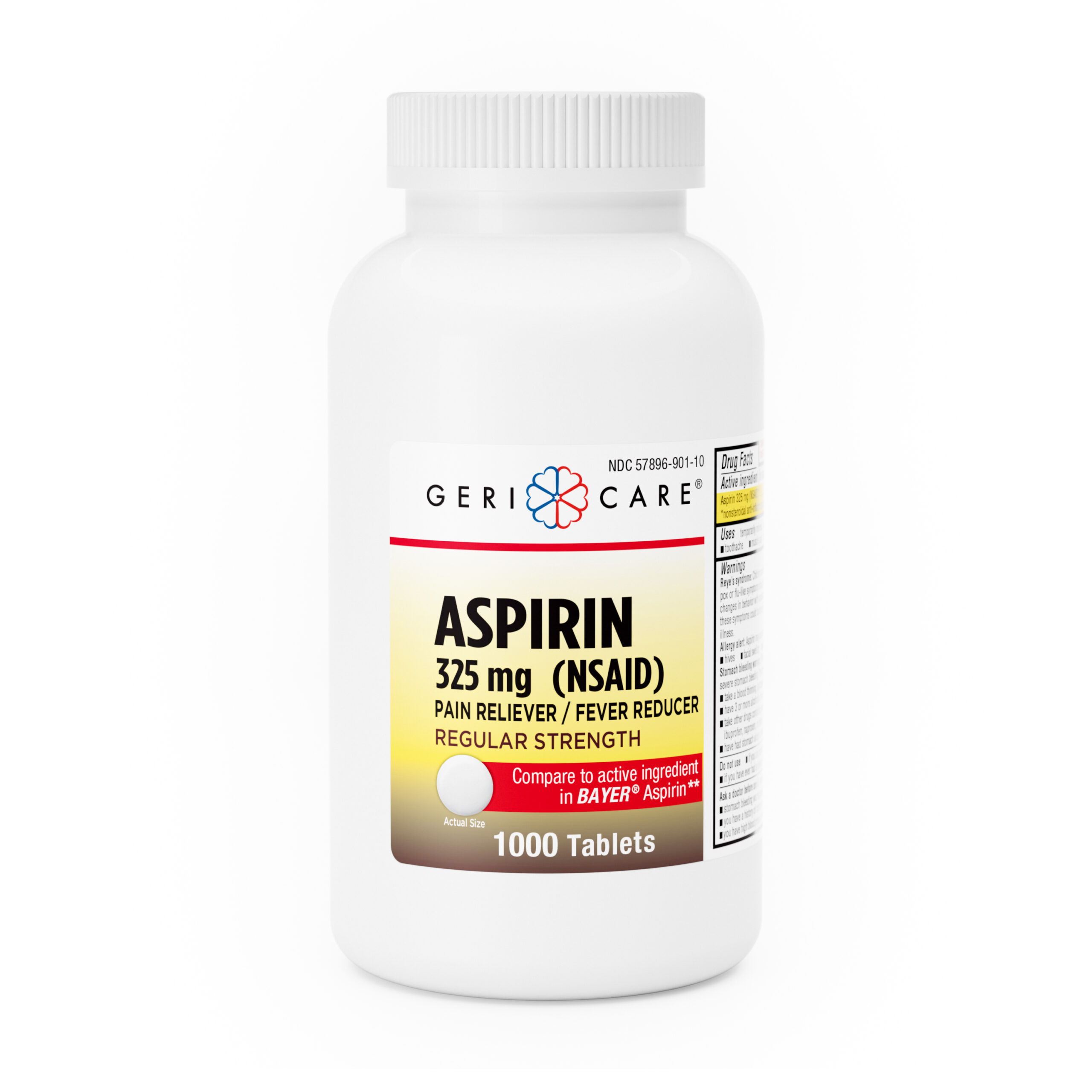 Aspirin 325mg – 1000 Tablets