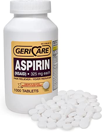 Aspirin 325mg – 1000 Tablets