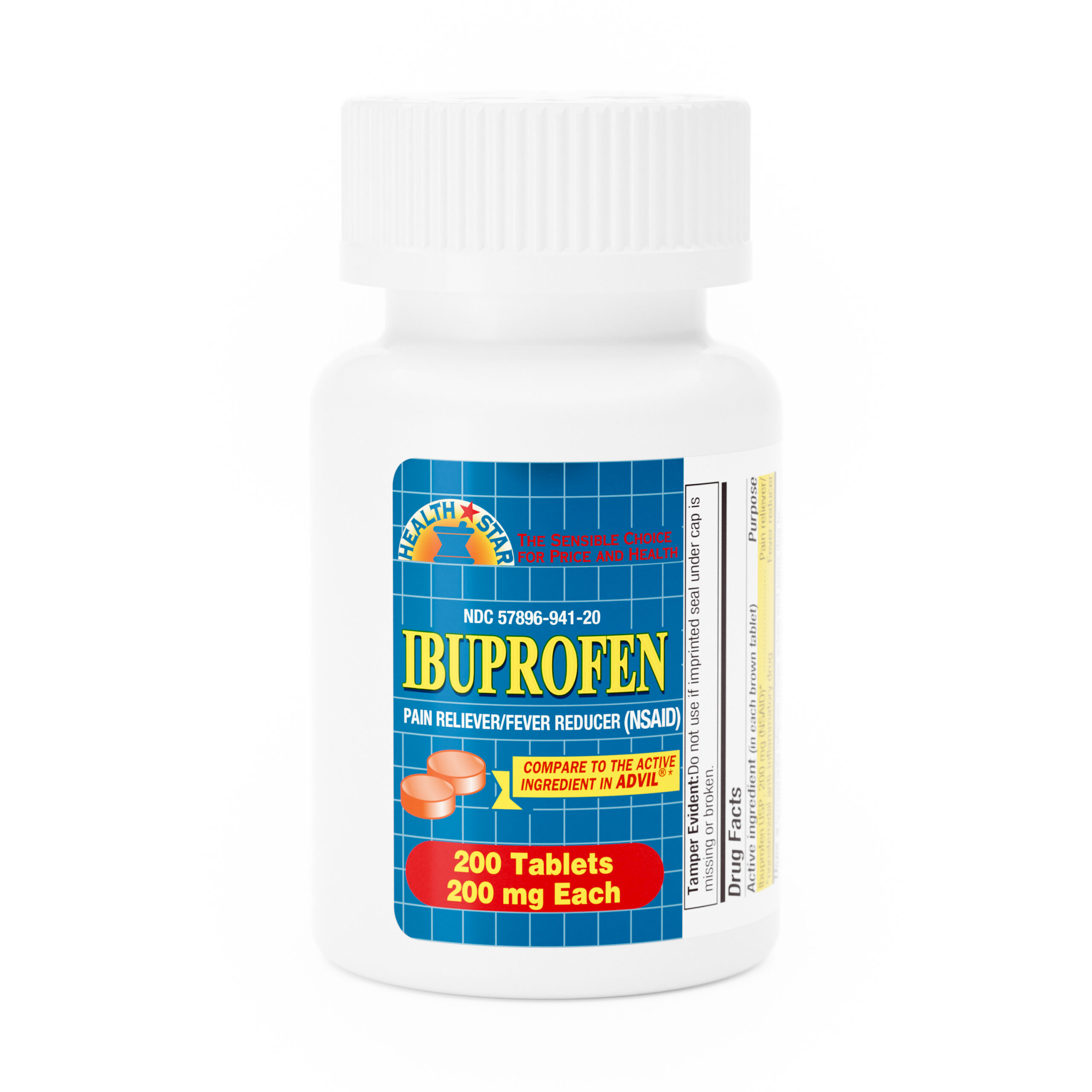 Ibuprofen 200mg – 200 Tablets