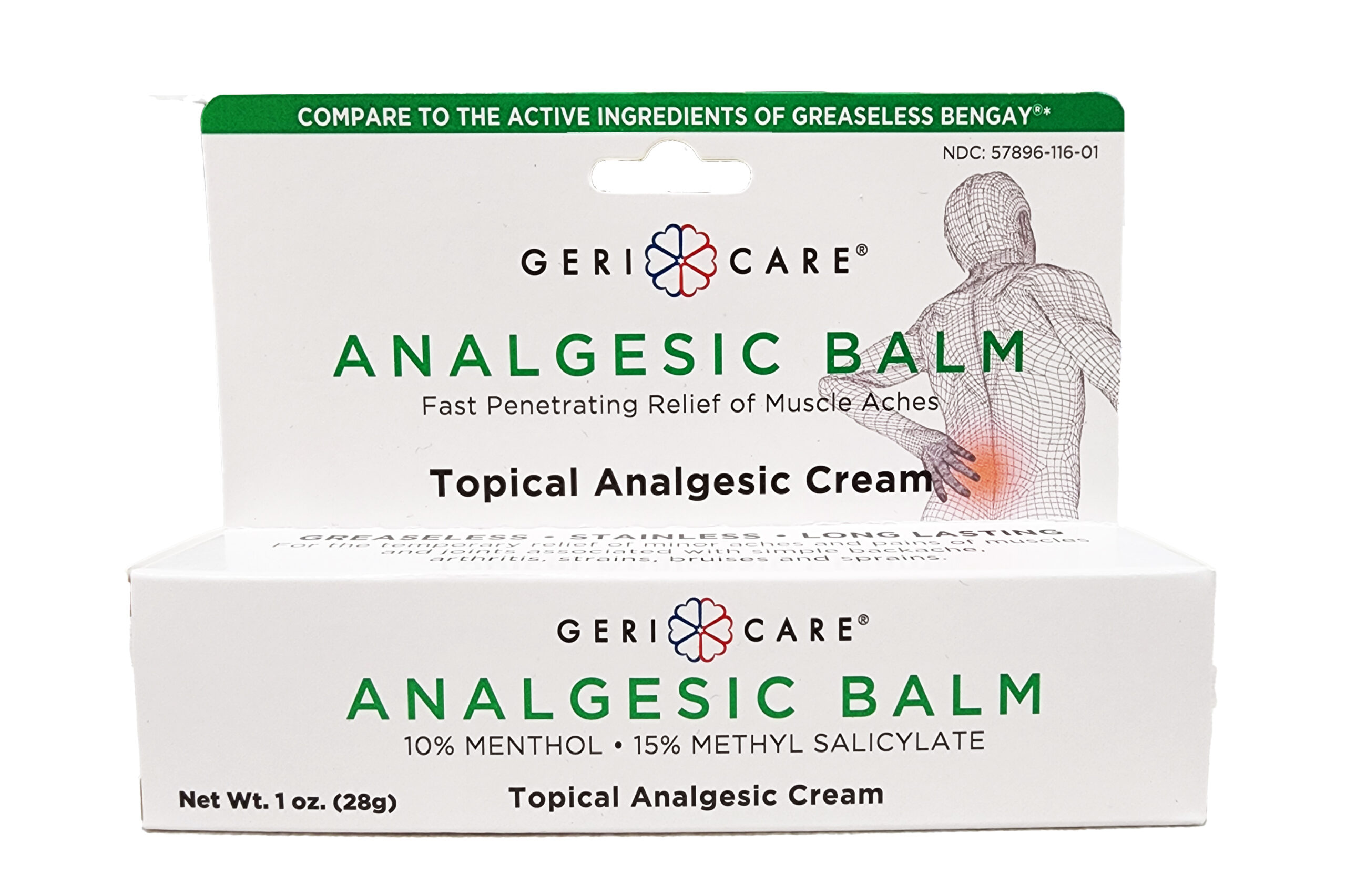 Topical Analgesic Cream – 1oz