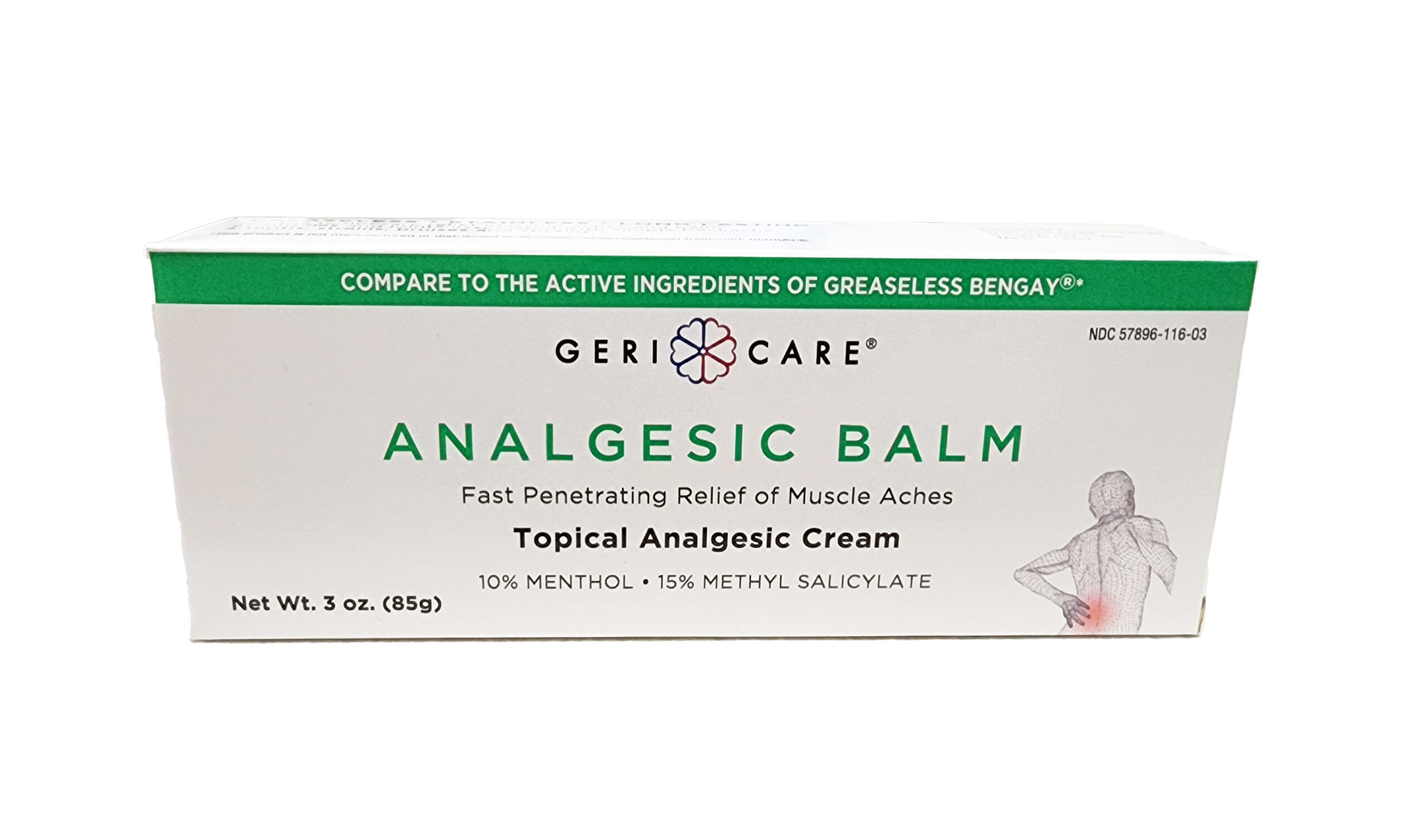 Topical Analgesic Cream – 3oz