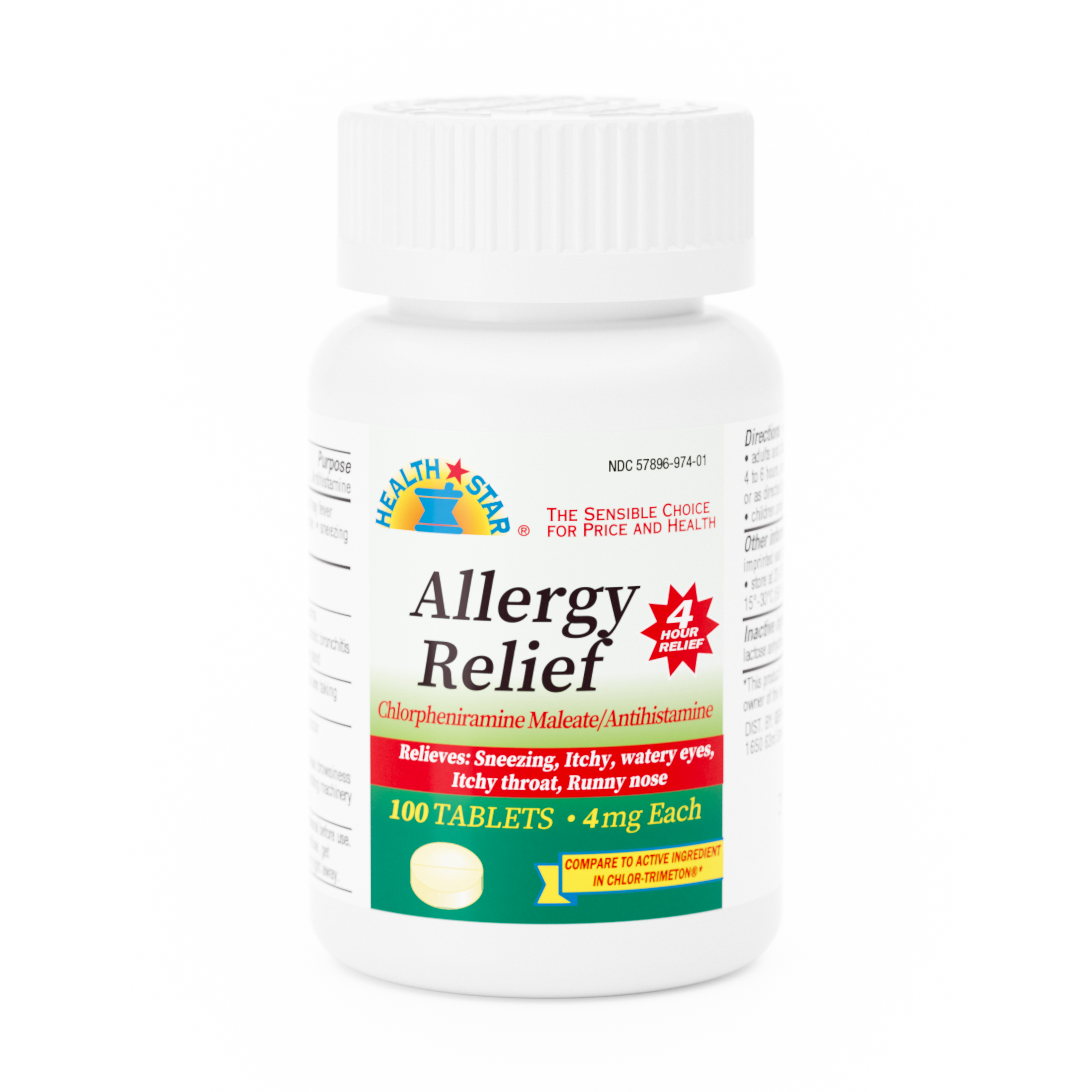 Allergy Relief – 100 Tablets