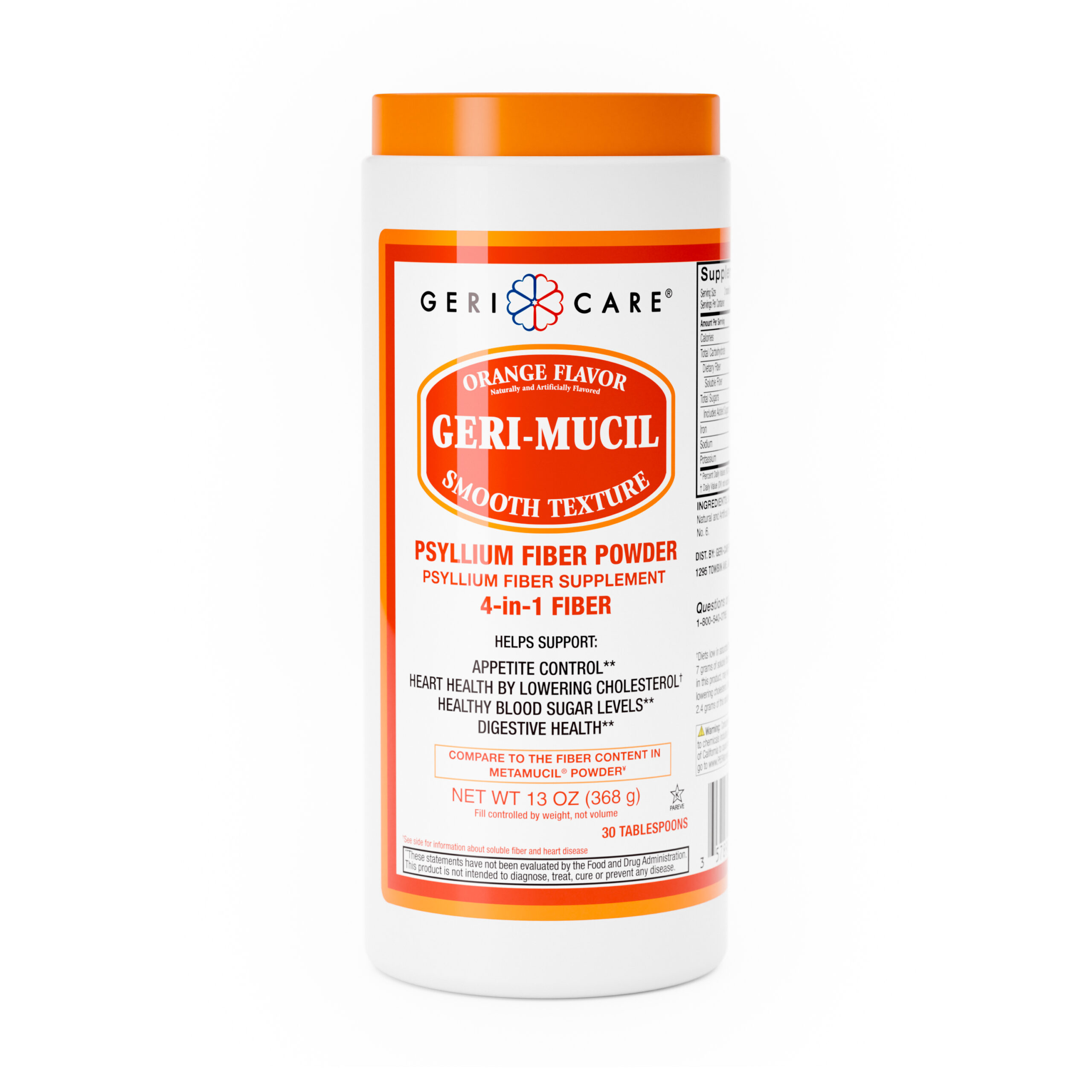Geri-Mucil Powder – Orange Flavor