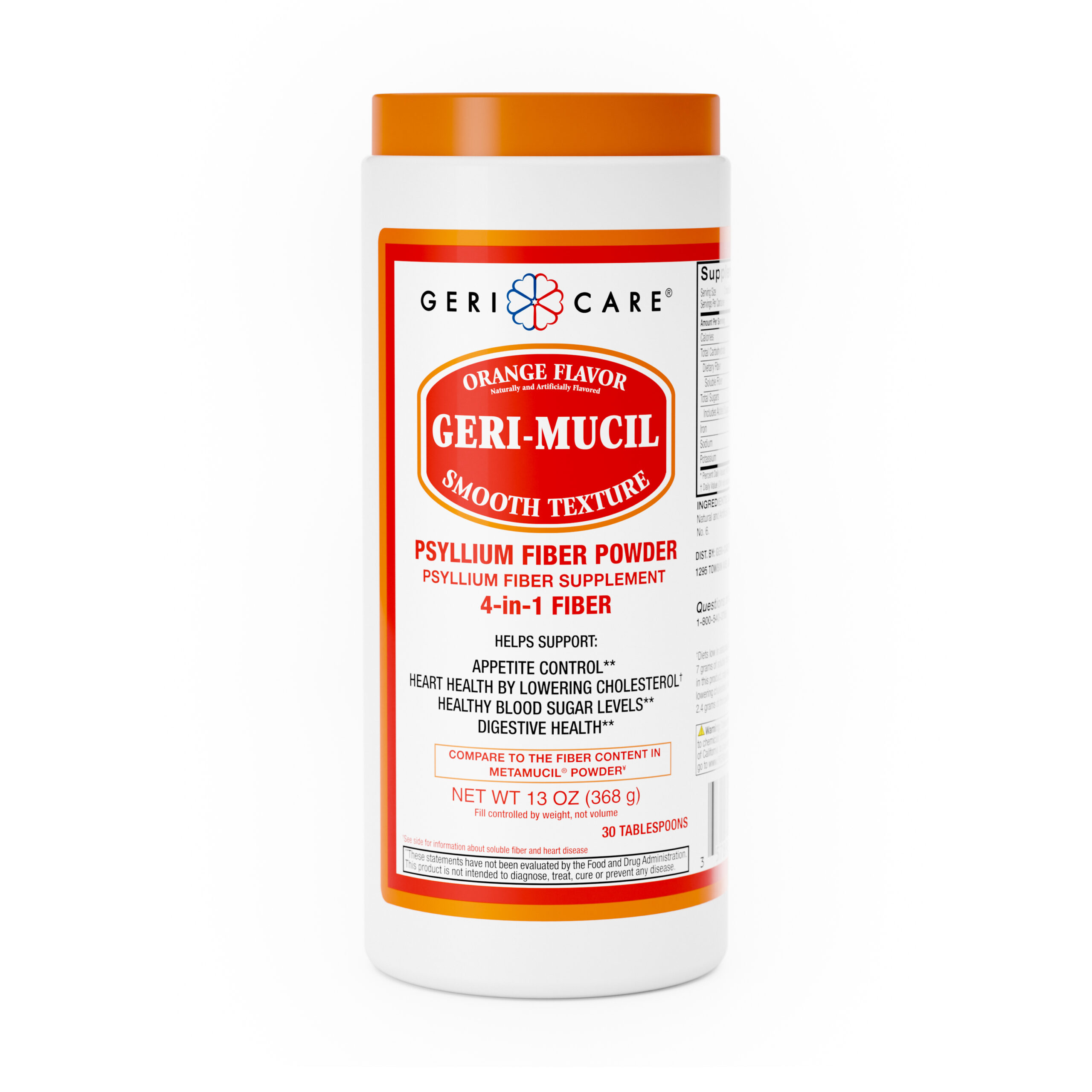 Geri-Mucil Powder – Orange Flavor