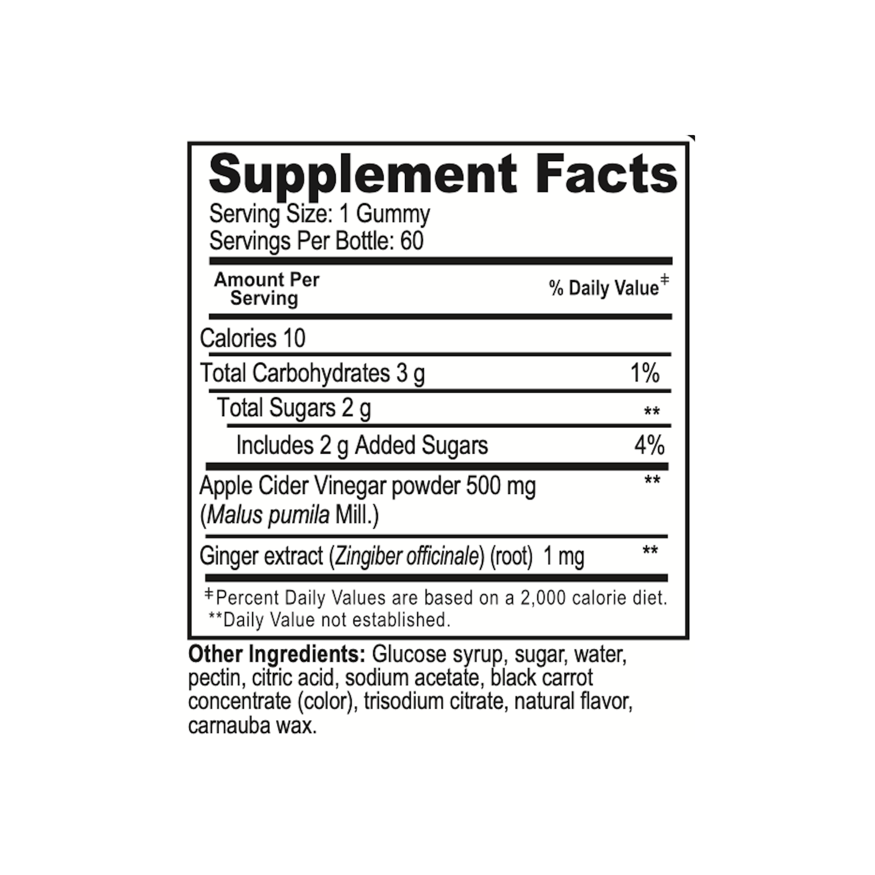 9014-06-YMV Supplement Facts