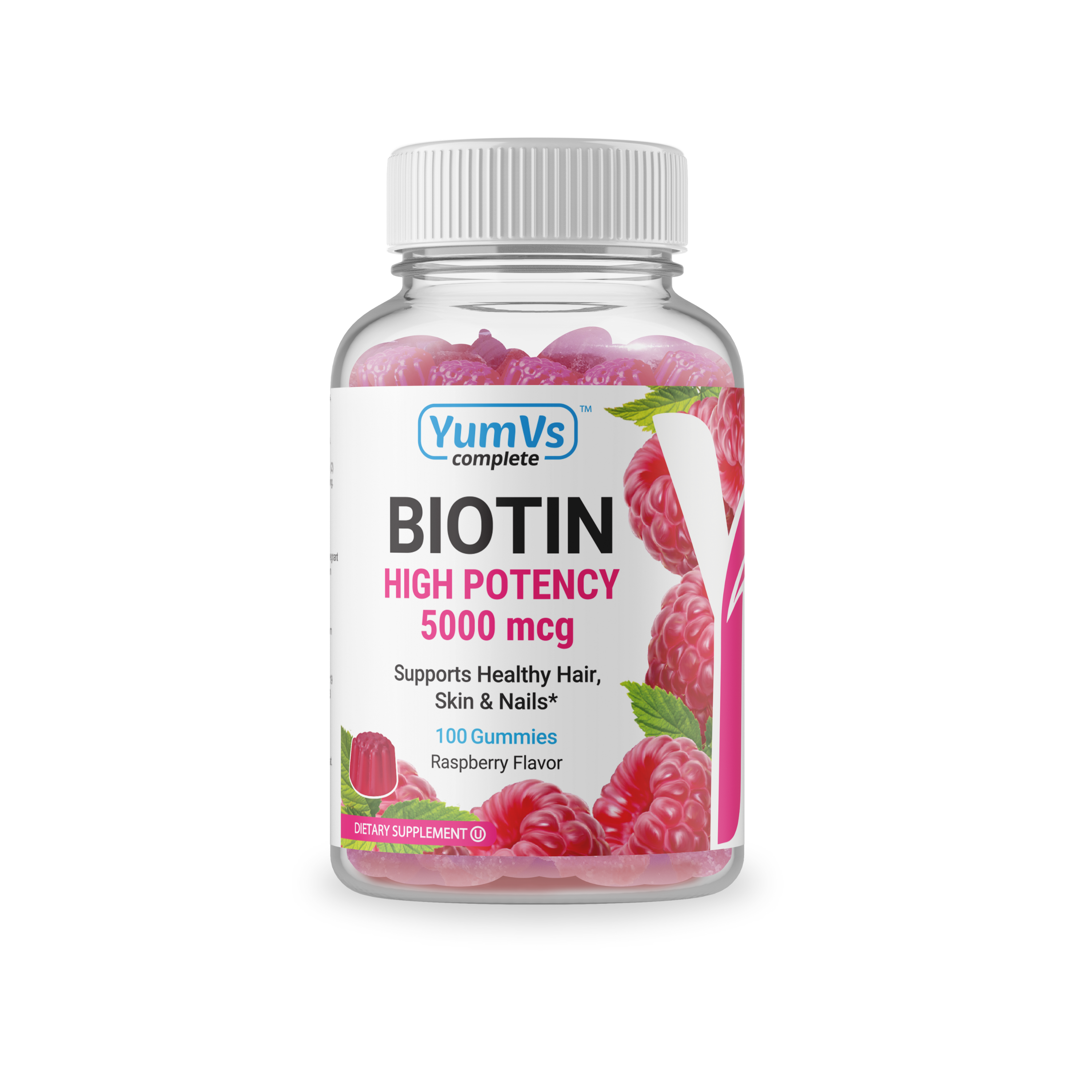 Biotin High Potency Gummies – 100 Count