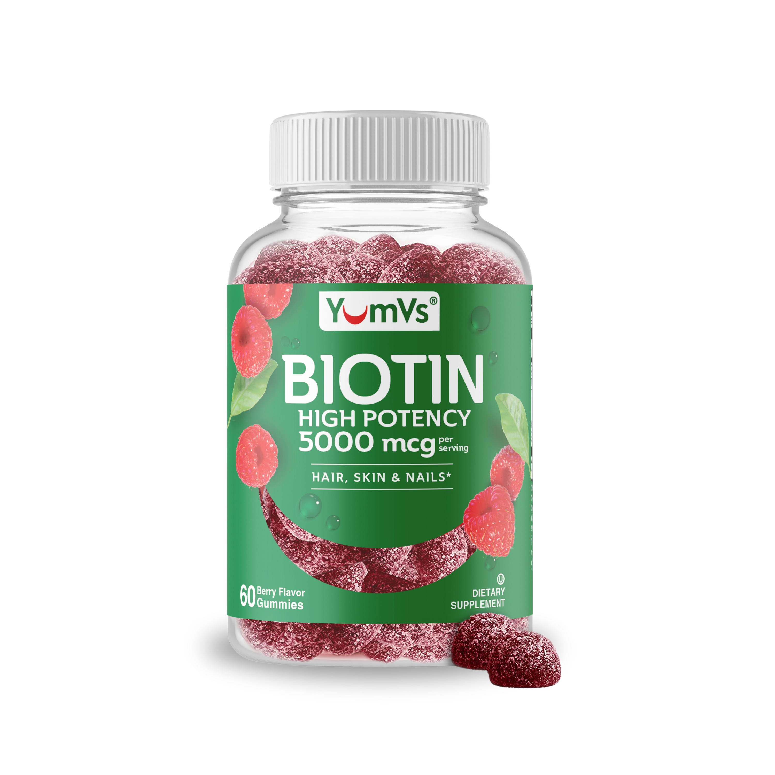 Biotin High Potency Gummies – 60 Count