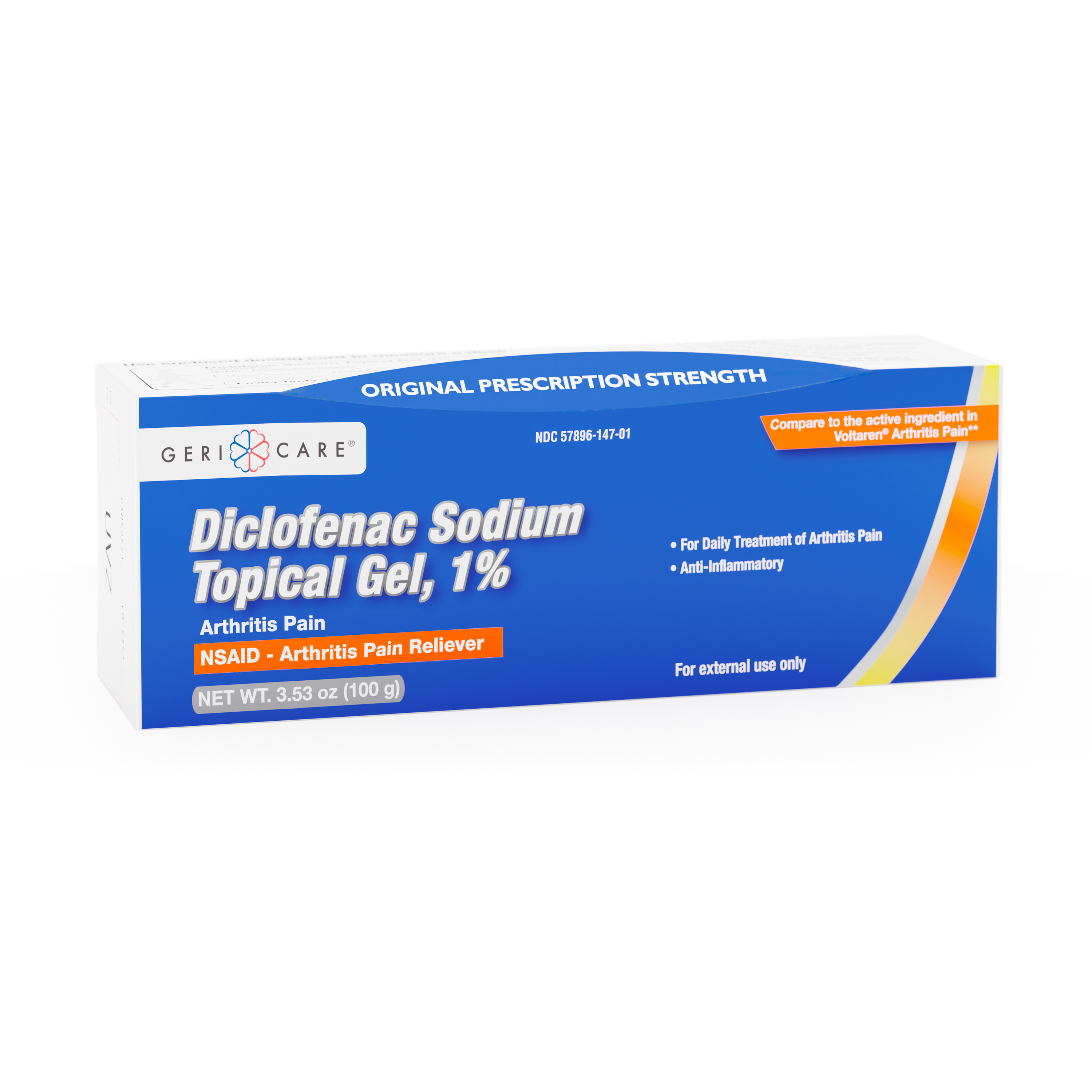 Diclofenac Sodium Topical Gel 1%