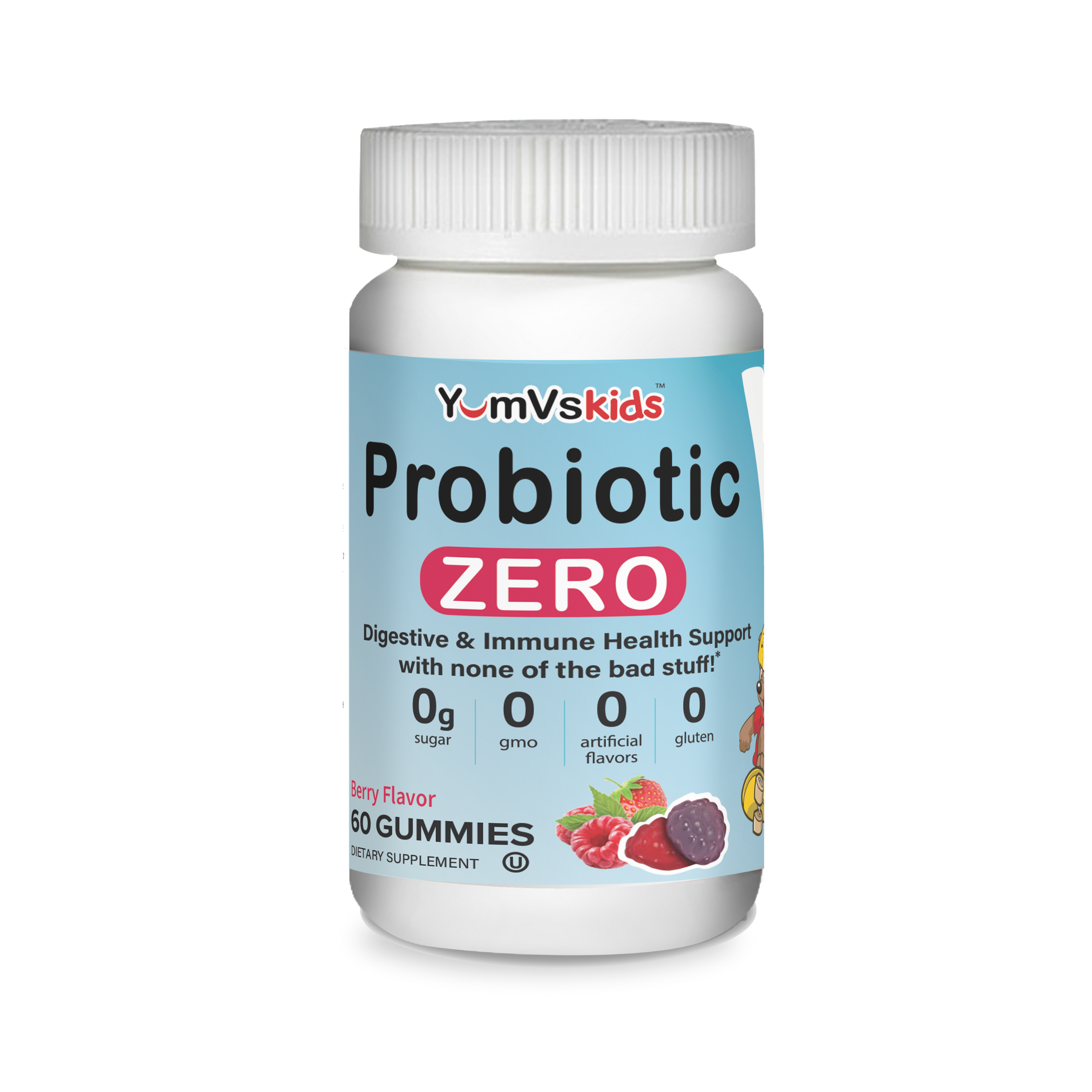 Probiotic Gummies for Kids – Sugar Free