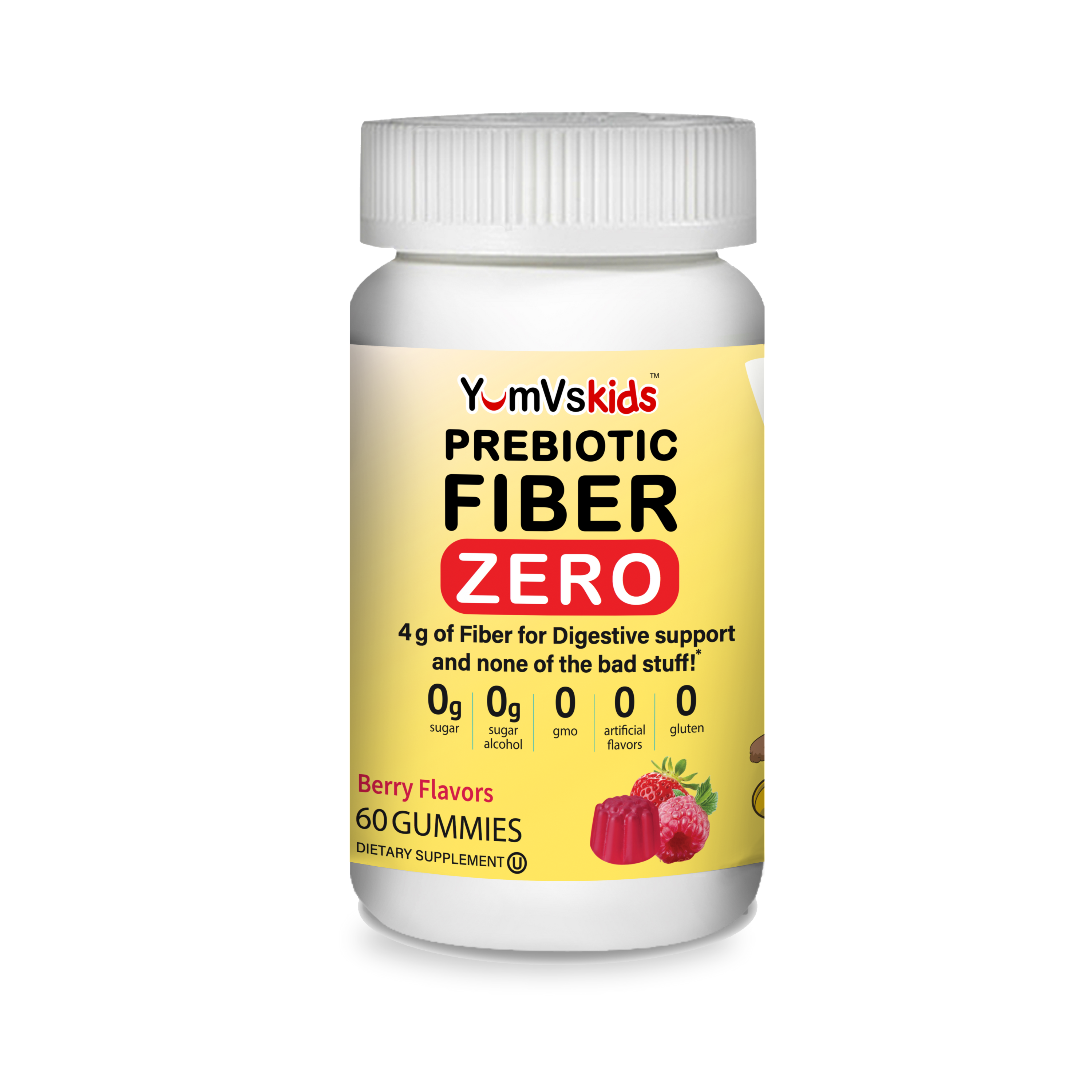 Prebiotic Fiber Gummies for Kids – Sugar Free