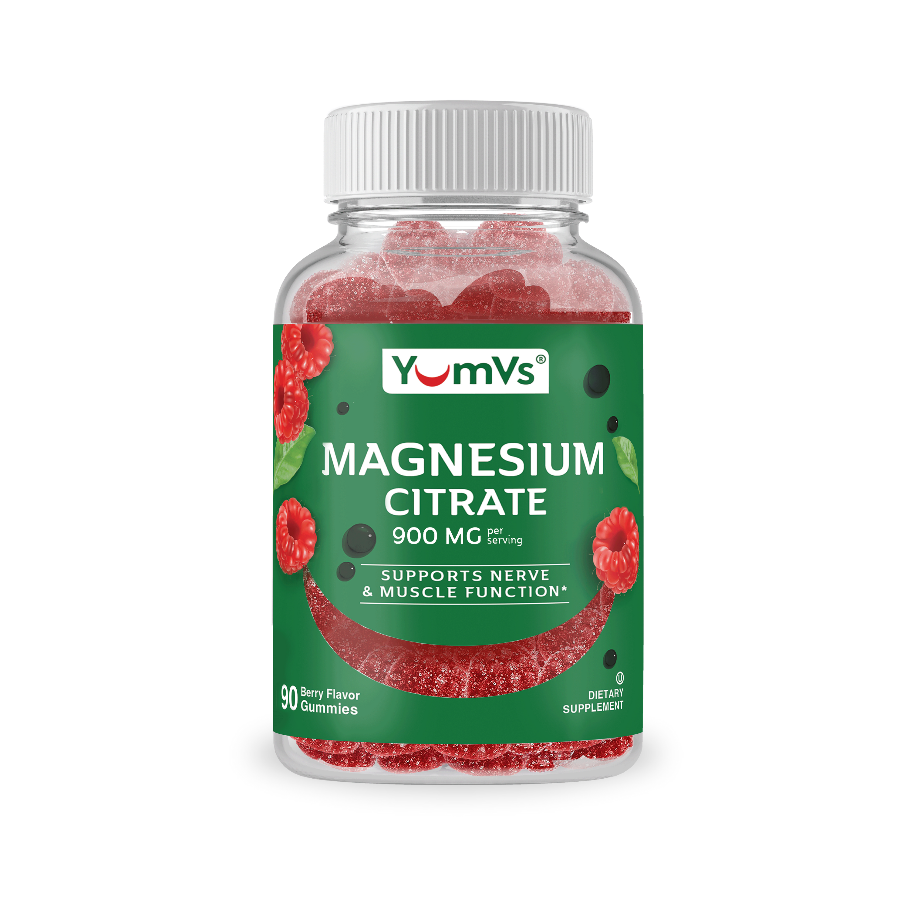 Magnesium Citrate Gummies – 900 mg