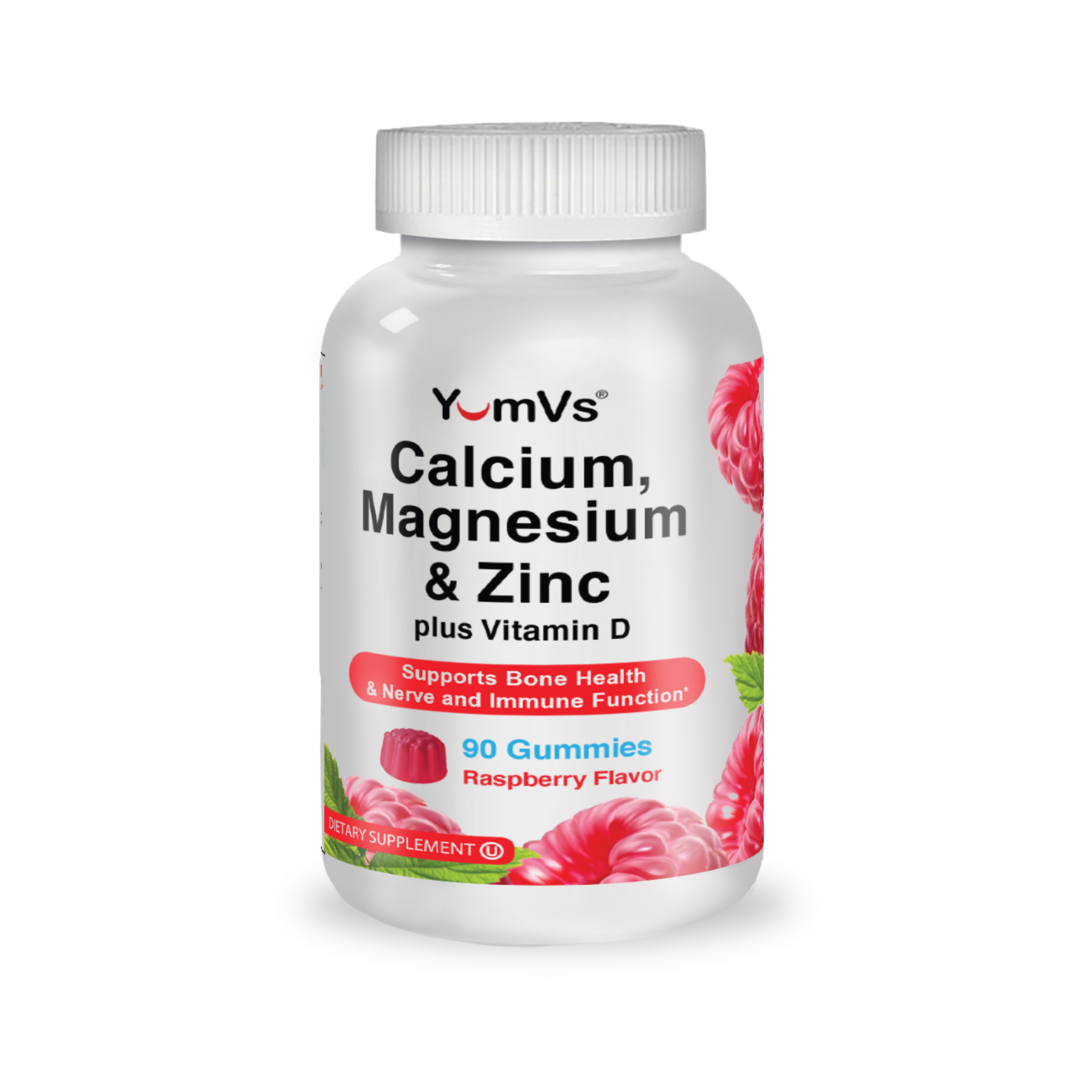 Calcium, Magnesium, and Zinc Gummies