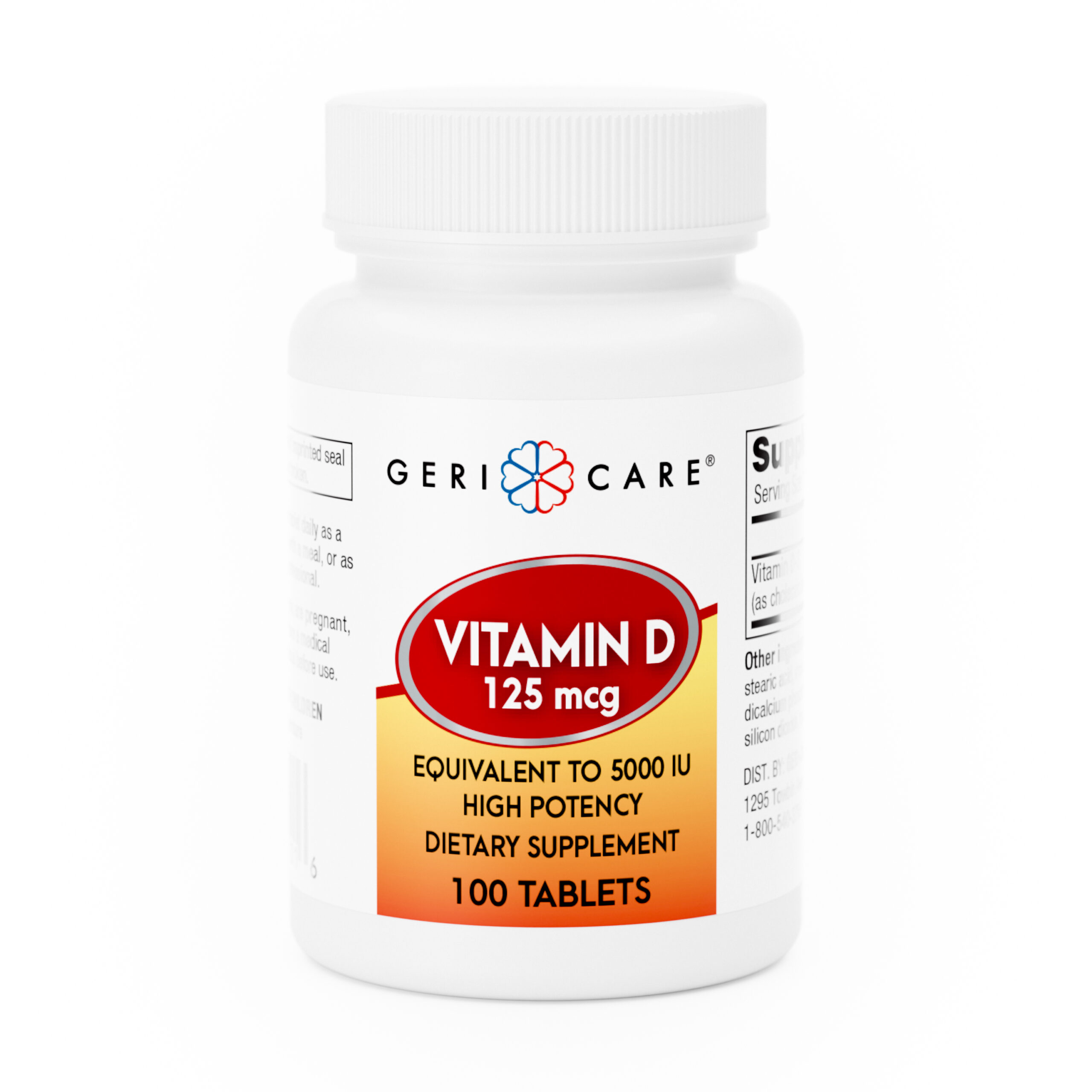 Vitamin D 125 mcg  – 100 Tablets