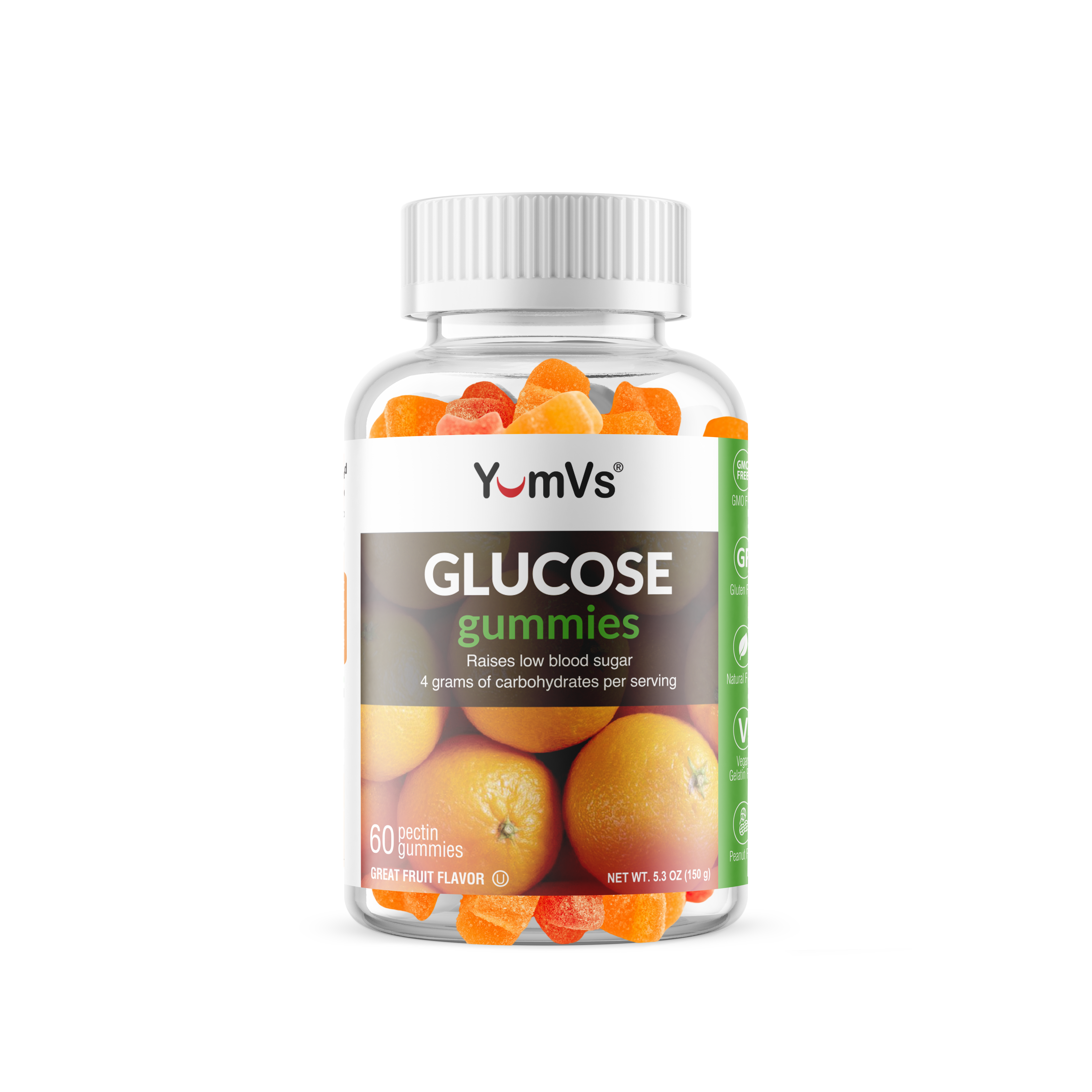 Glucose Gummies – Orange