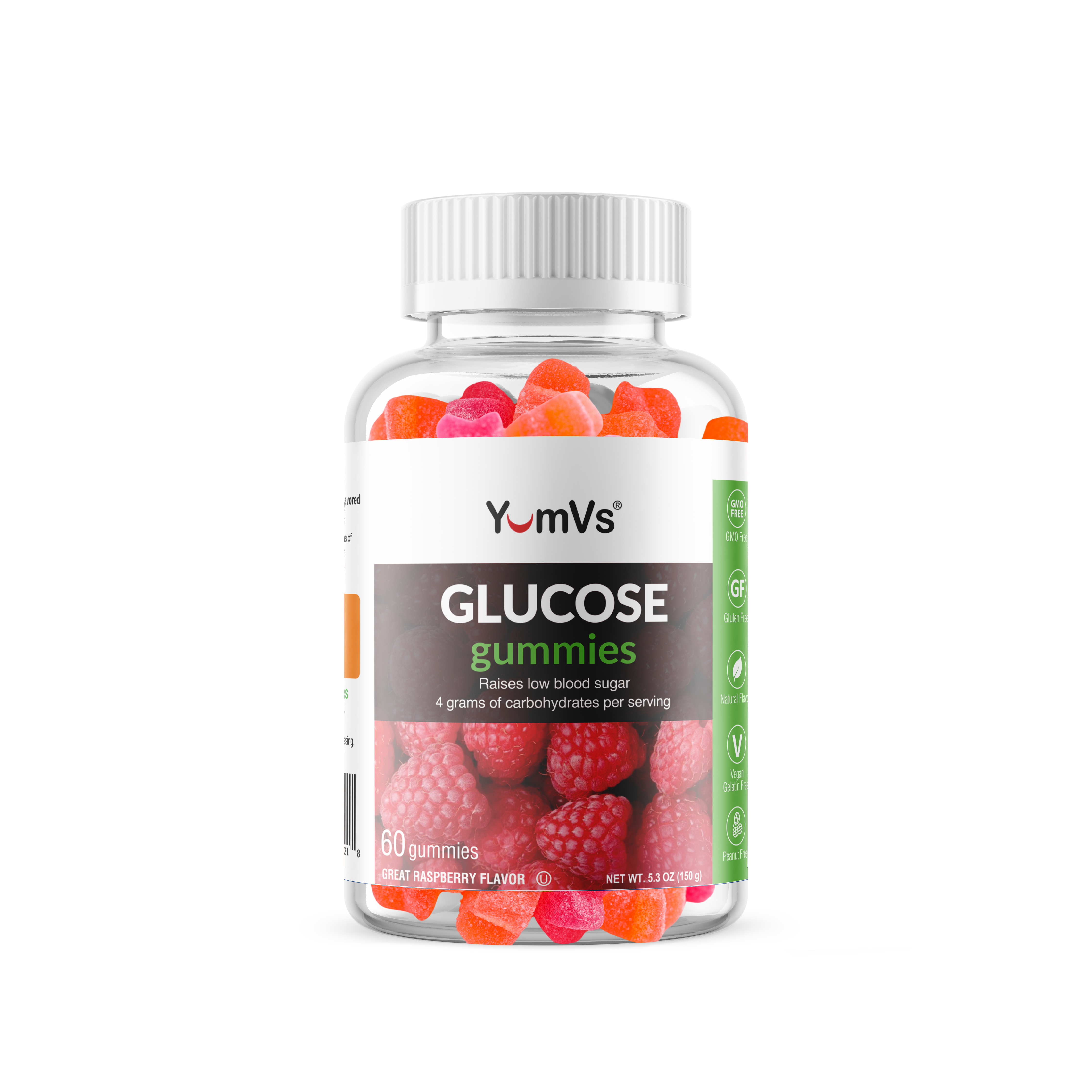 Glucose Gummies – Raspberry