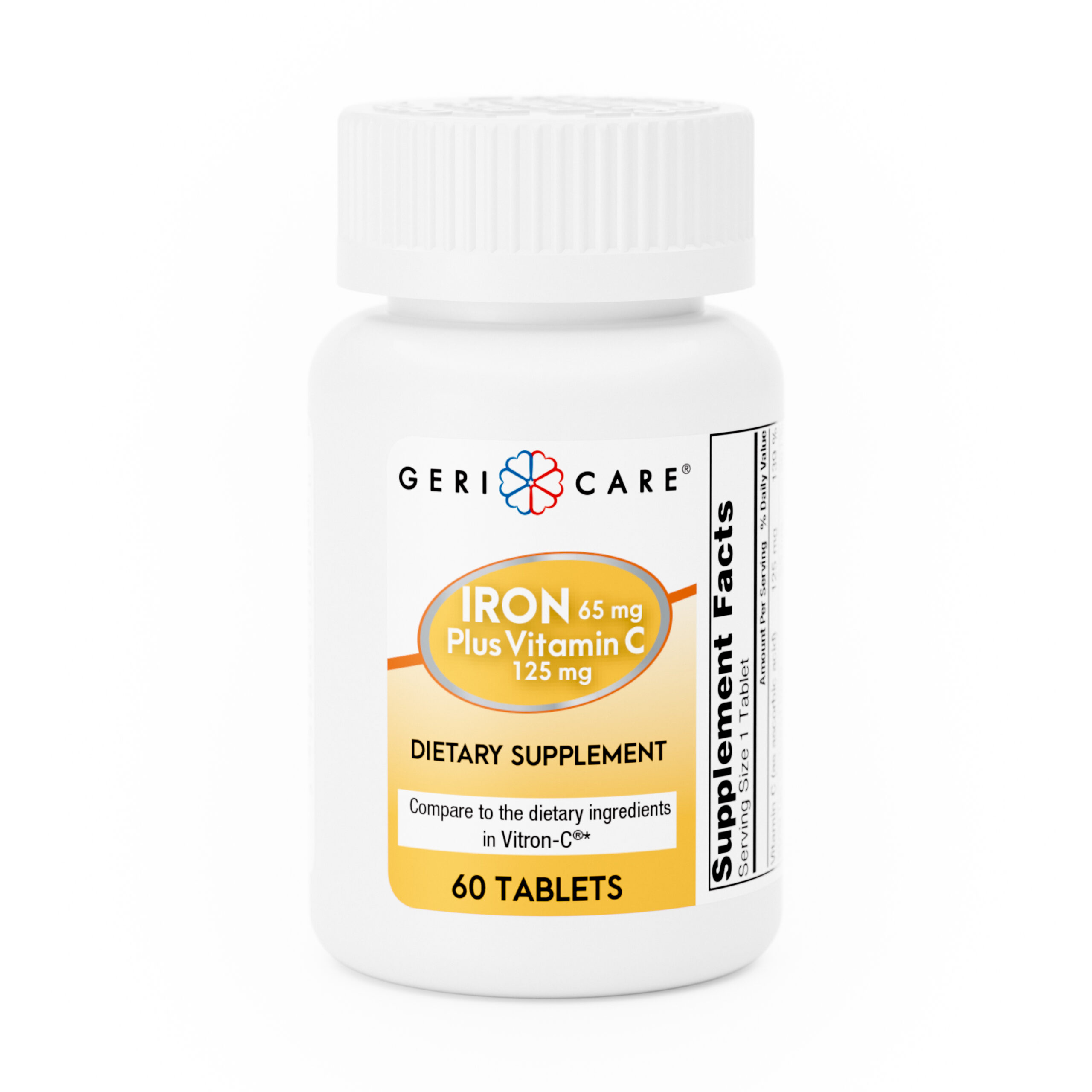 Iron + Vitamin C – 60 Tablets