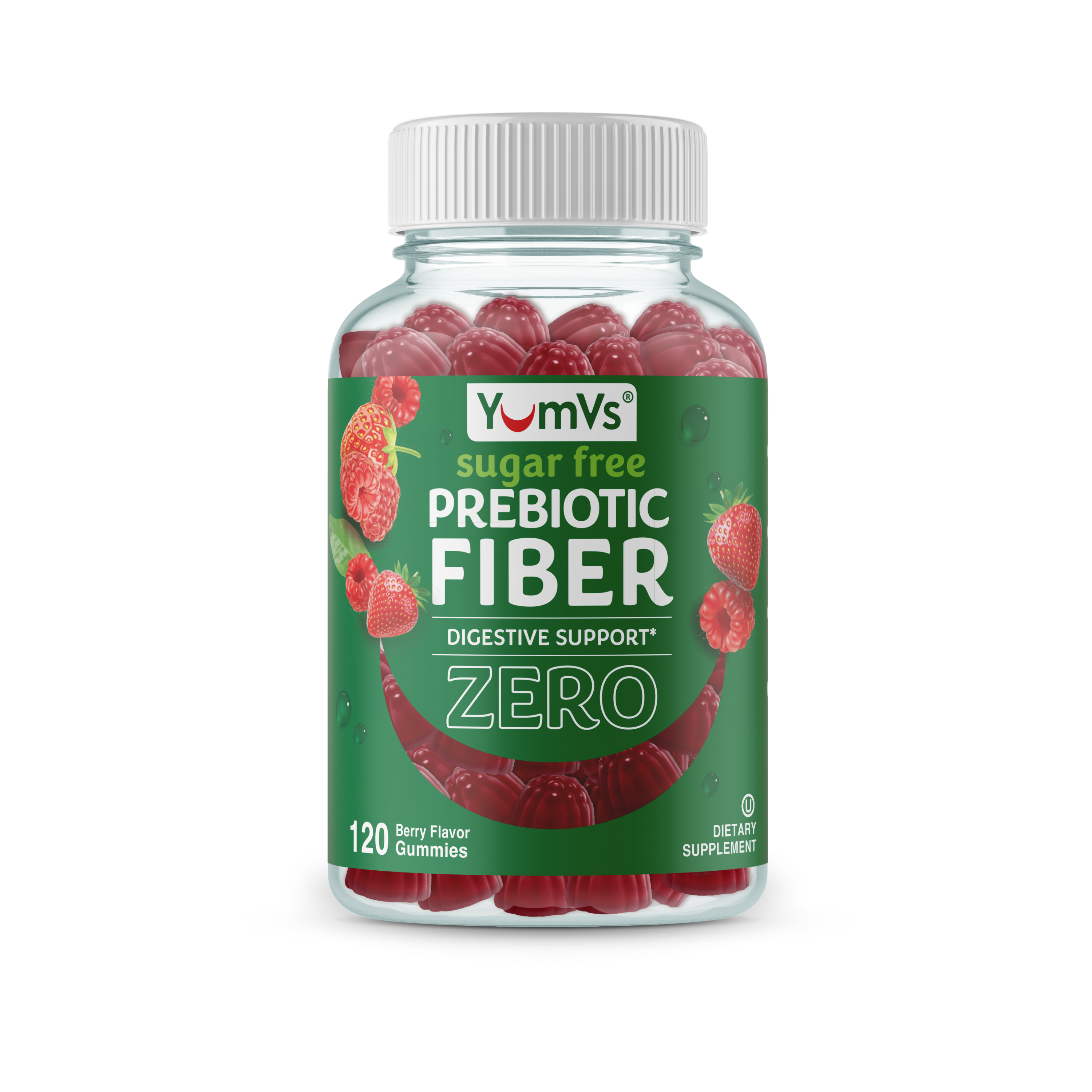 Prebiotic Fiber Gummies – Sugar Free