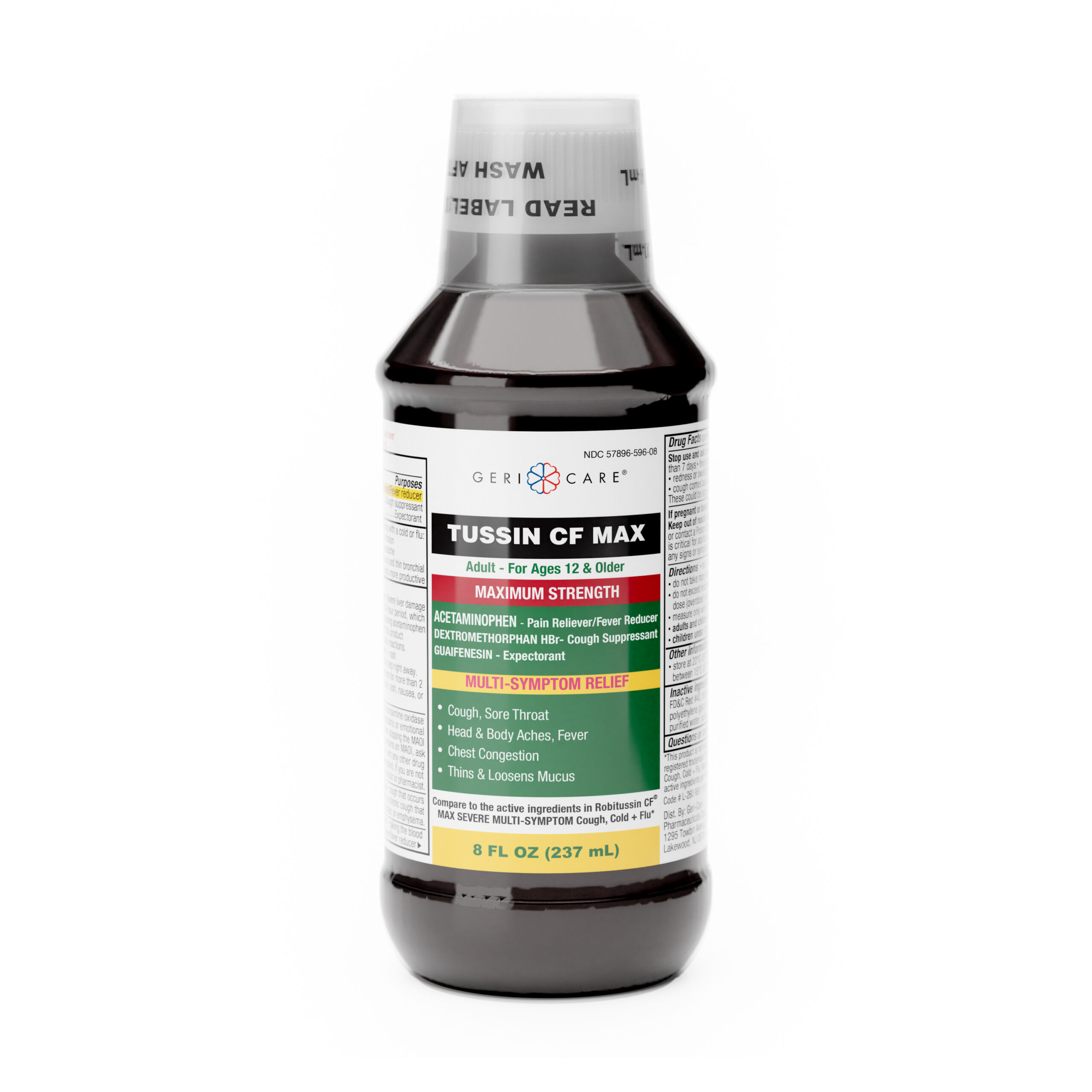 Geri-Tussin CF Max Liquid – 8 Oz