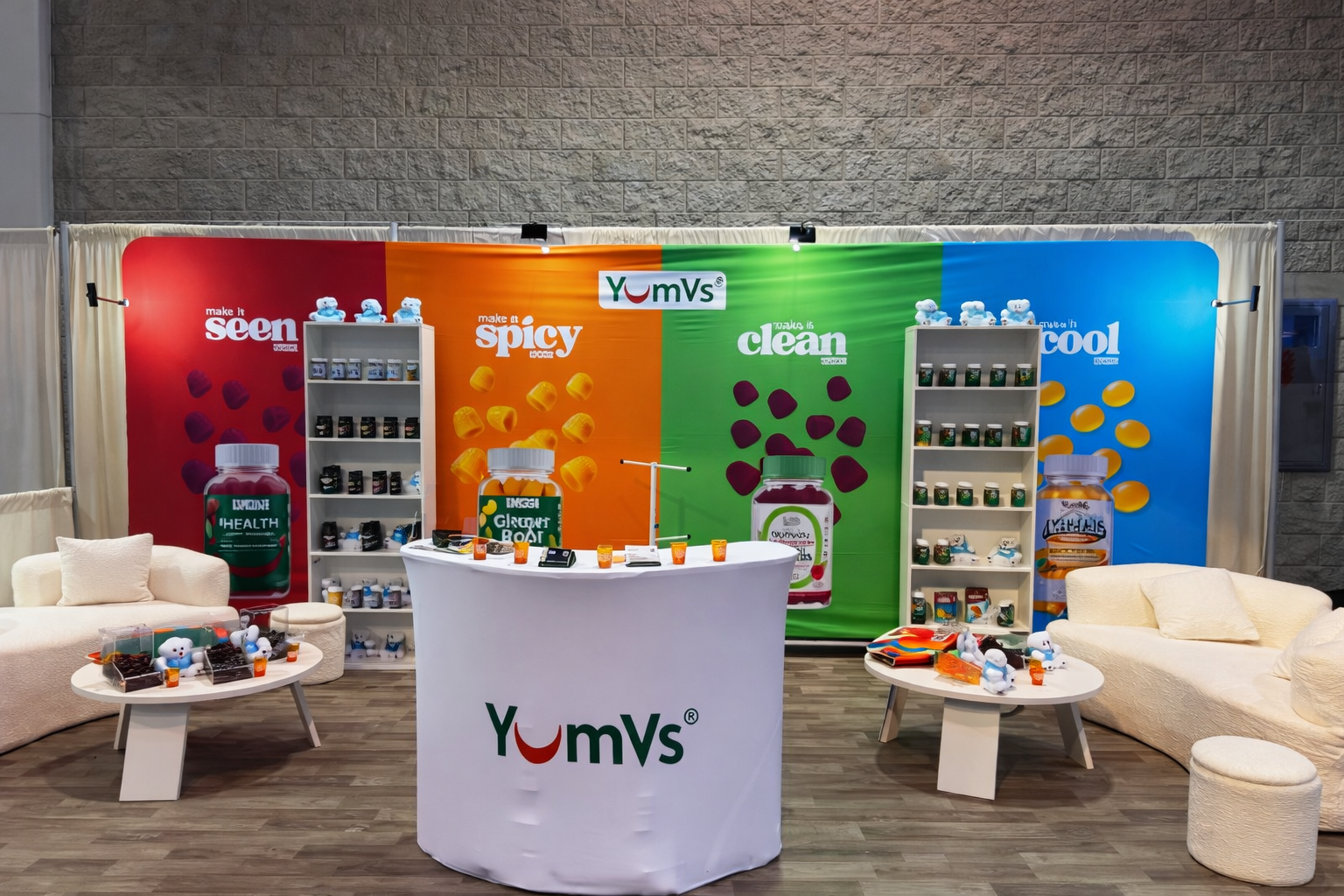 YumVs by Teelah attends Expo West 2026