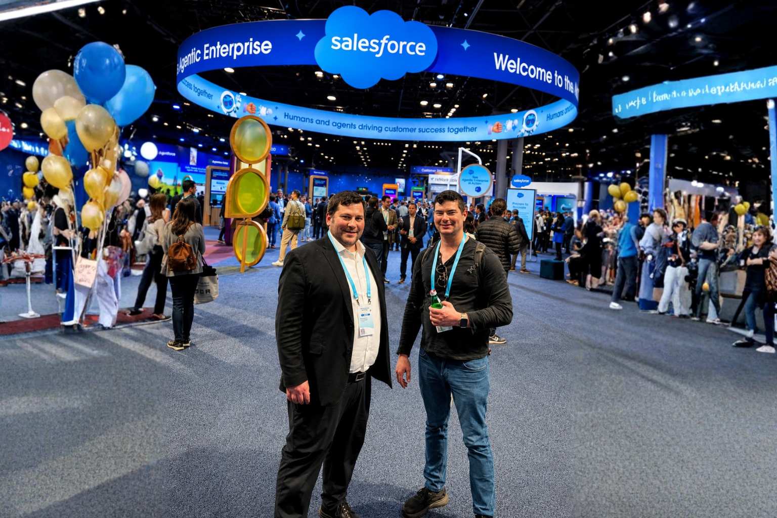 Geri-Care attends a Salesforce Event